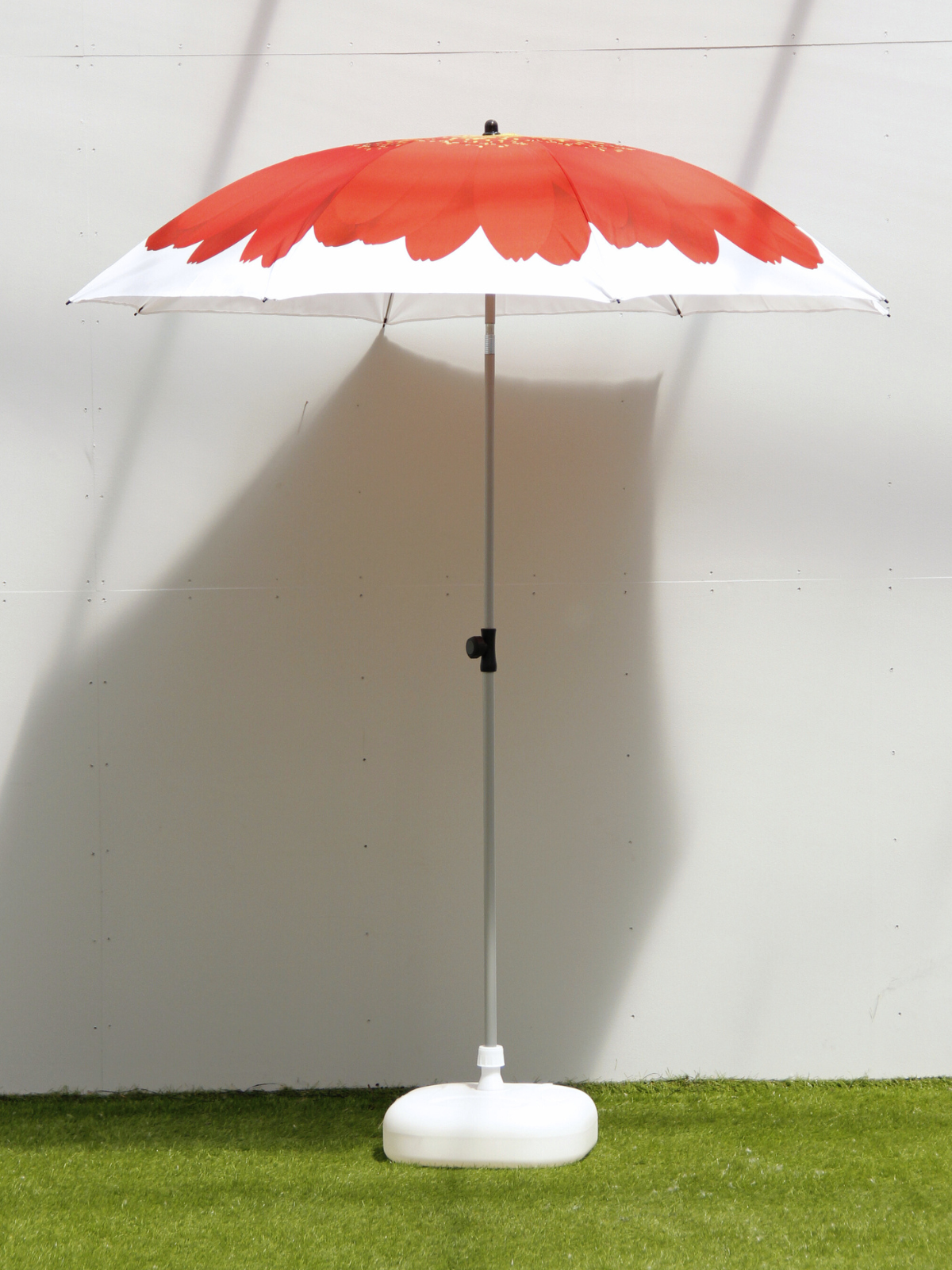 Изображение товара Зонт пляжный China dans J2018014 200x200 см h 200 см круг красный