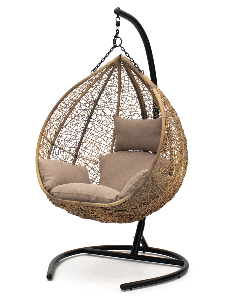 Изображение товара Кресло подвесное Kornera 012104-re Сорренто 1-х местные до 180 кг бежевый