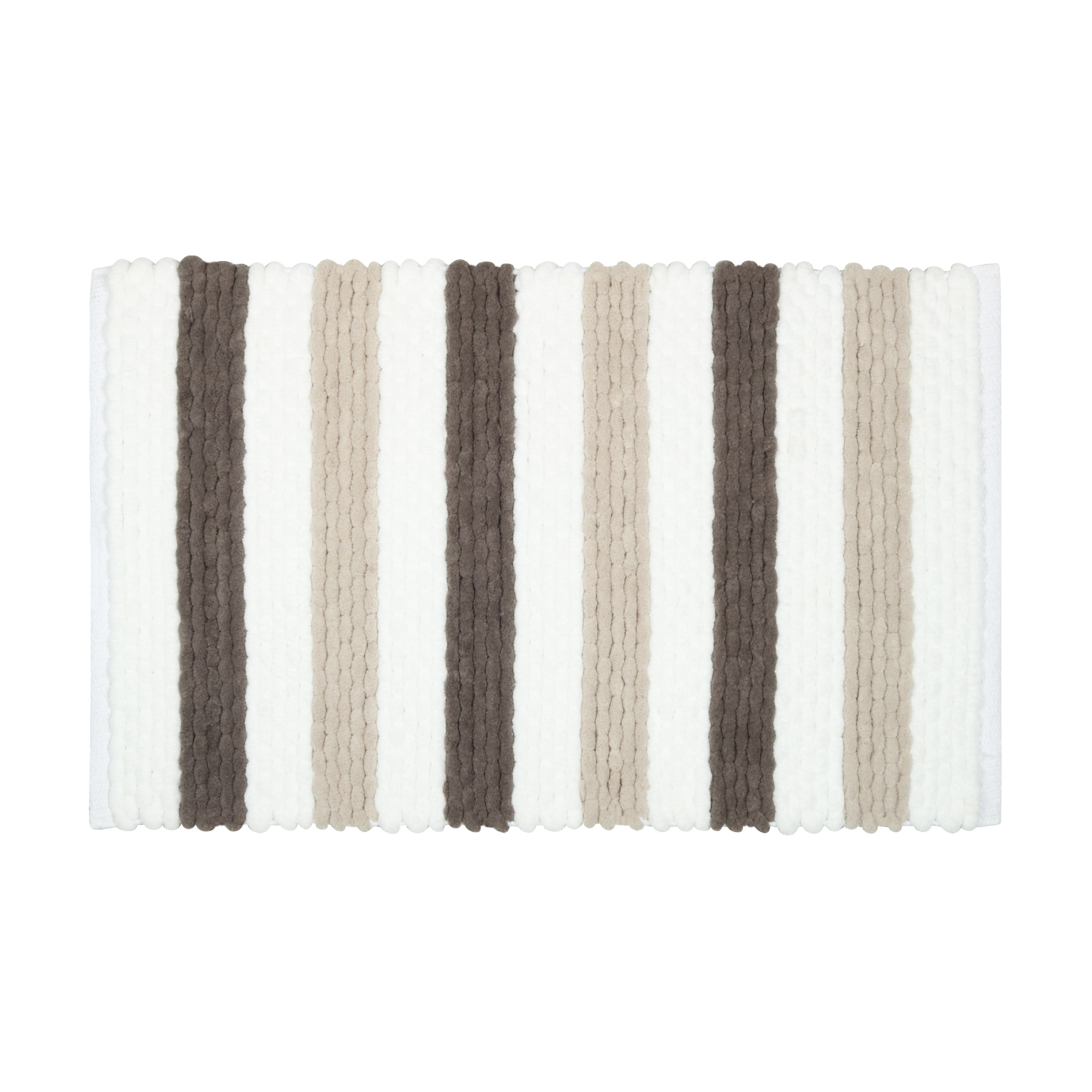 Изображение товара Коврик для ванной Fixsen Amber 50x80 см серо-коричневый противоскользящий