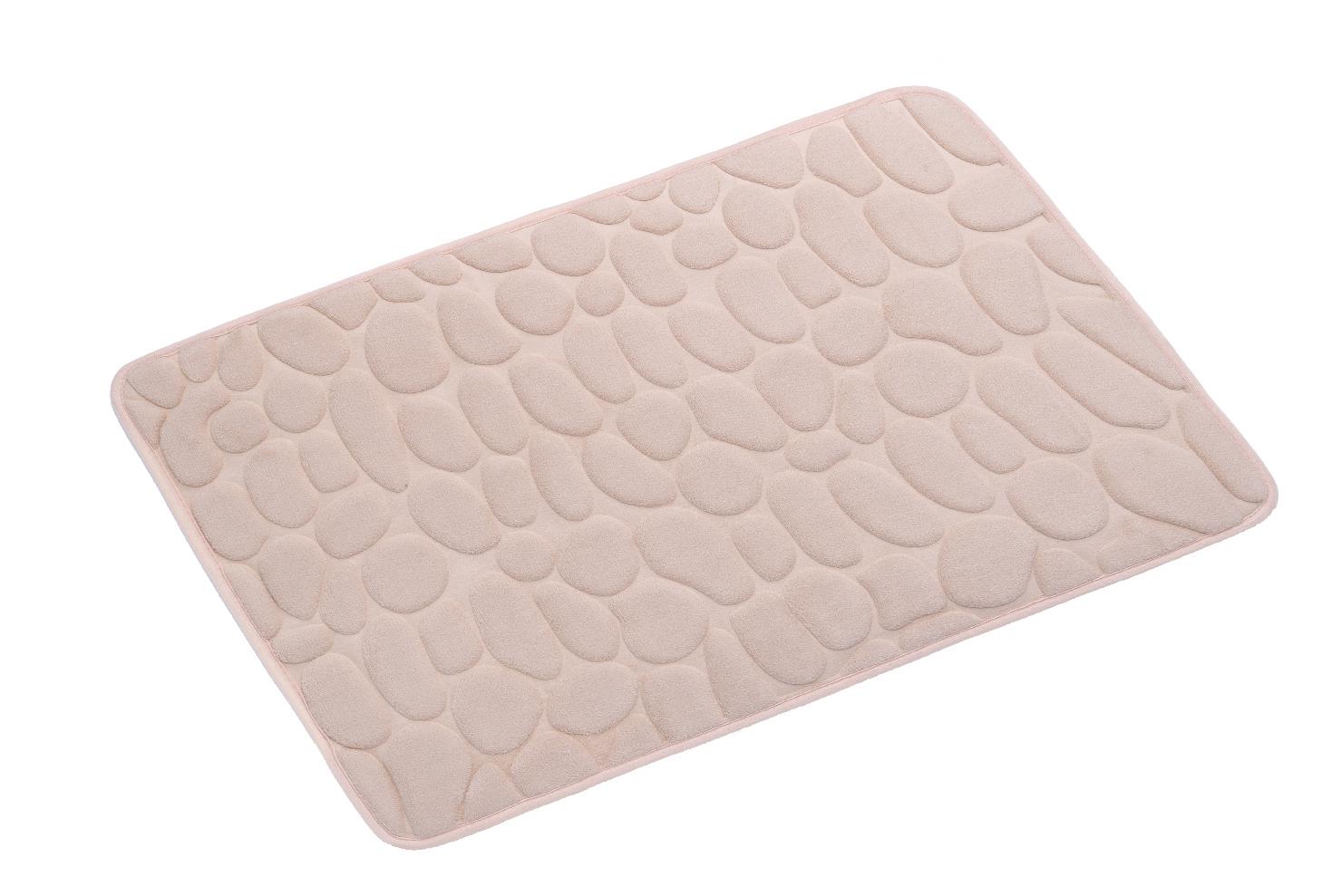 Изображение товара Коврик для ванной Grampus 50x80 см бежевый противоскользящий