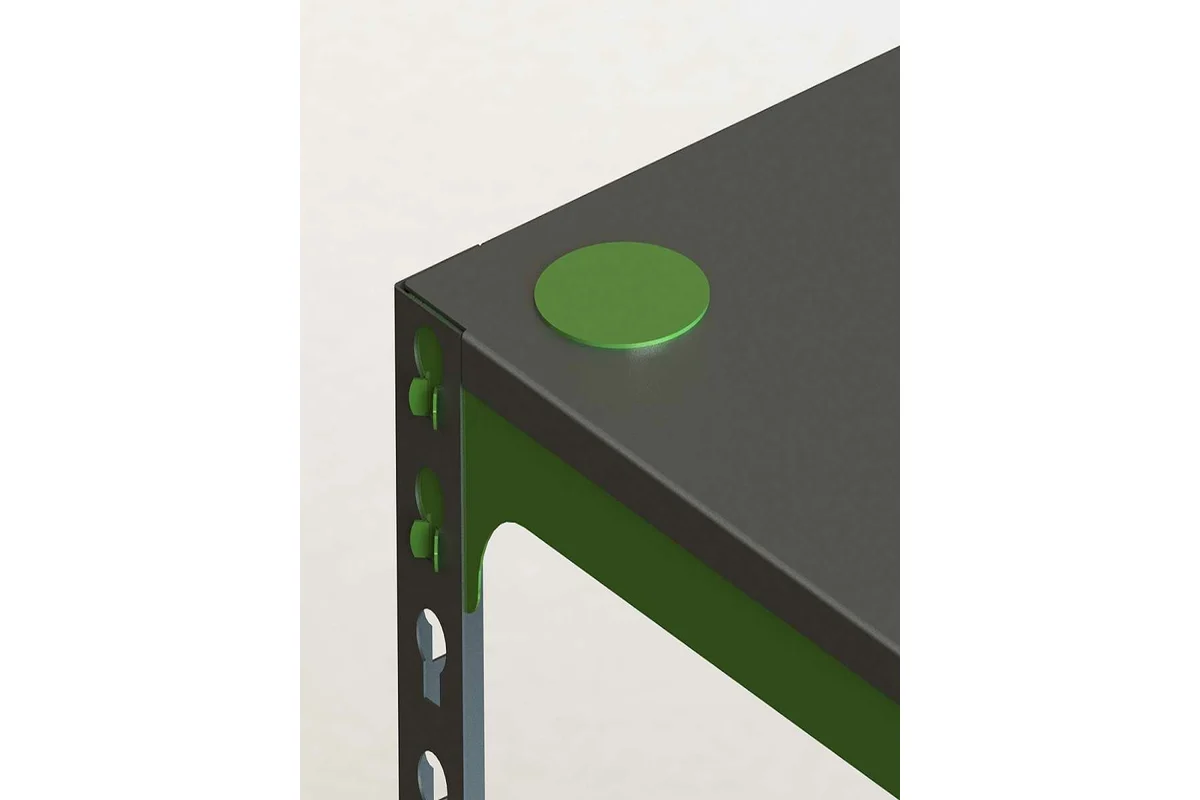 Изображение товара Металлический рабочий стол верстак METALEX SMM751140 1100x400 мм Россия