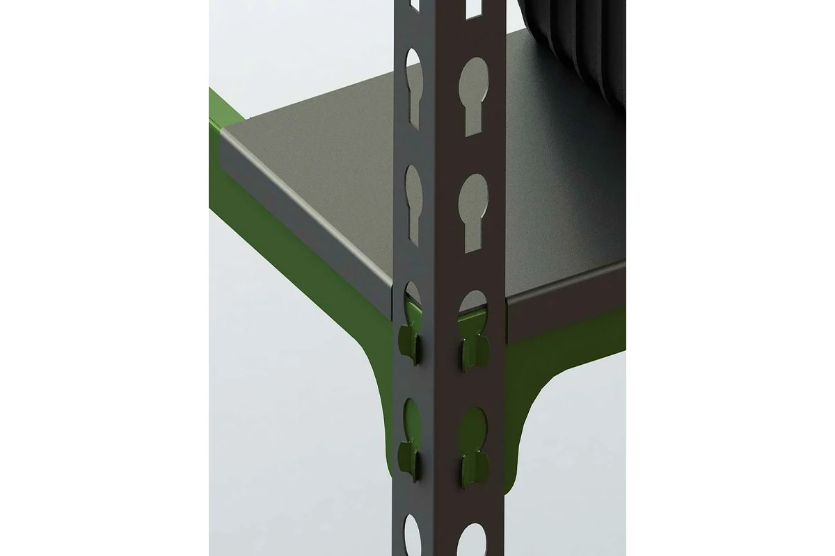 Изображение товара Металлический стол Metalex 750x1400x750 мм SMM751450, нагрузка 260 кг, сталь