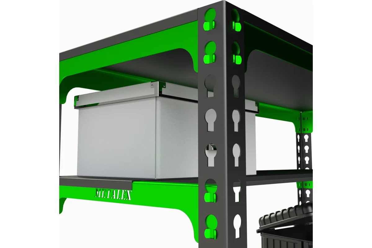 Изображение товара Металлический сборной верстак Metalex SMMPII751240 для производства и мастерских