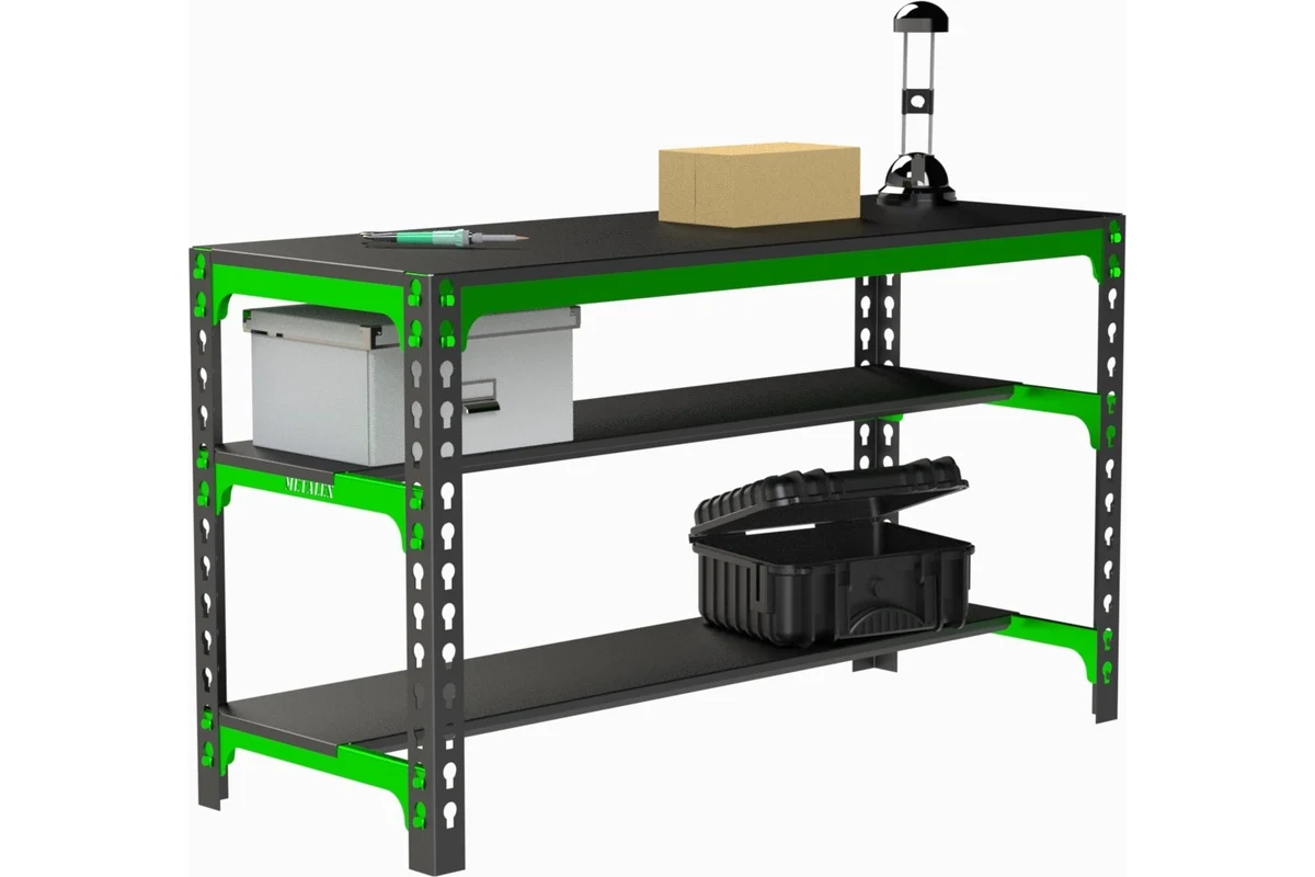 Изображение товара Металлический сборный стол Metalex SMMPII751150 до 260 кг производство Россия