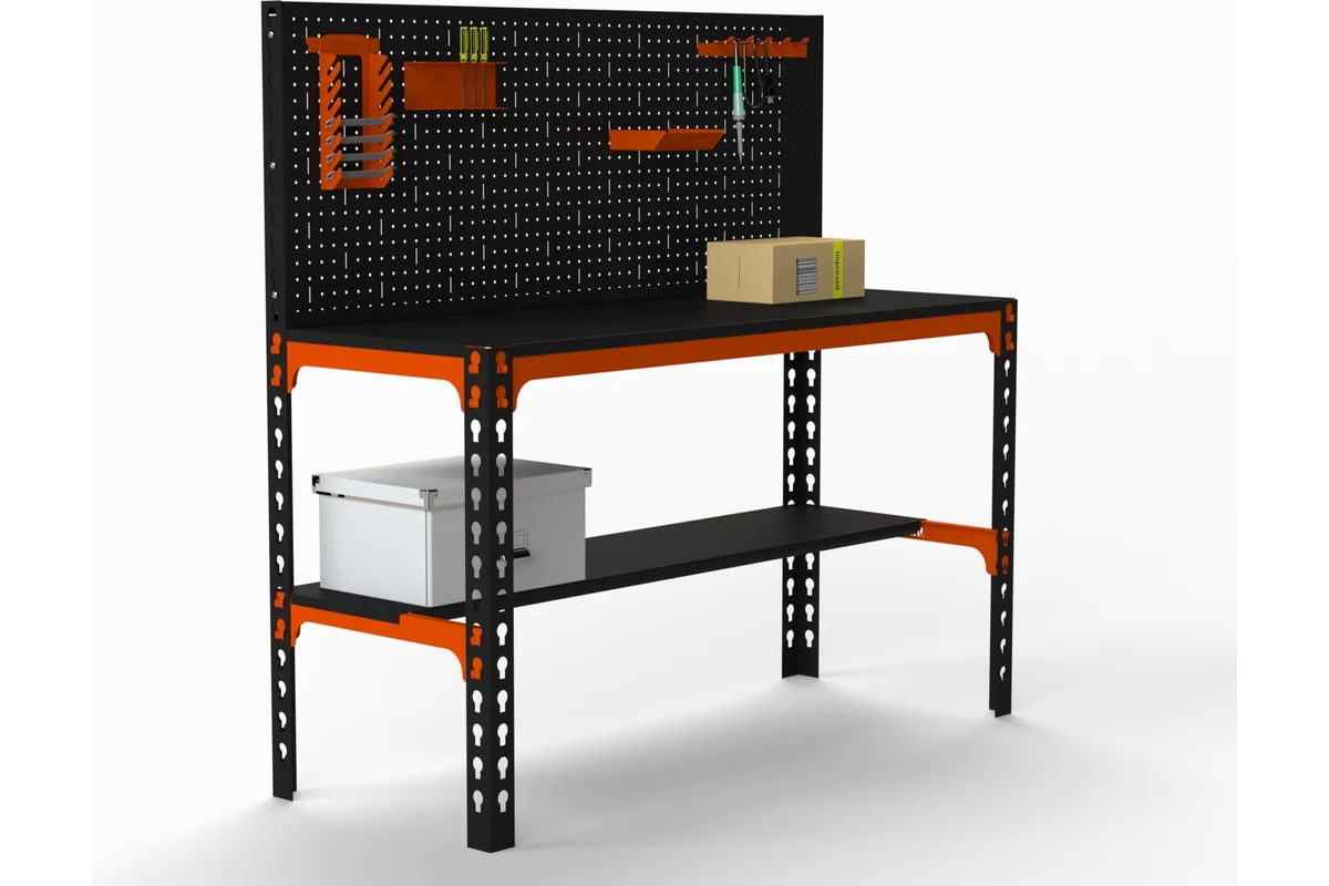 Изображение товара Металлический верстак Metalex SMMOPRIA751250 с перфопанелью Россия