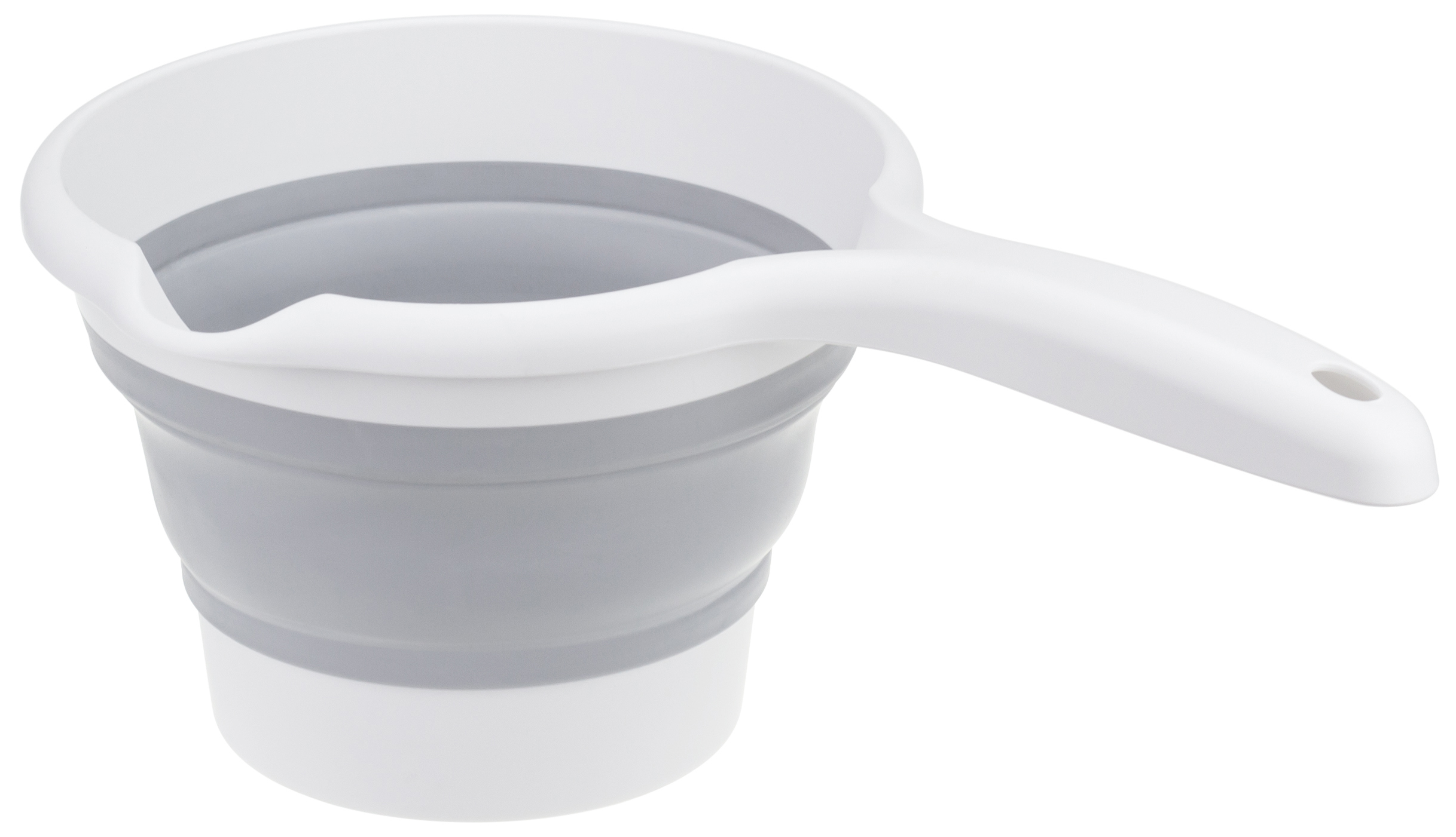 Ковш складкой круглый Idea Флекс Смоки полипропилен 1 л