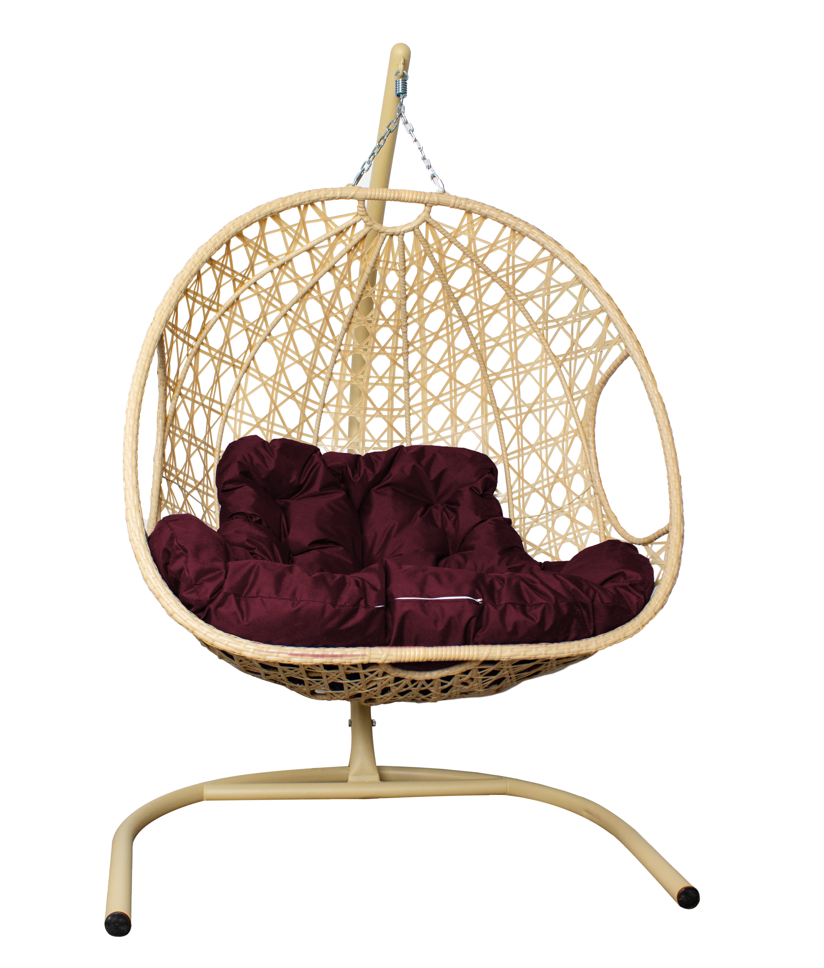 Изображение товара Кресло подвесное для двоих M-group 11510502 в бежевом цвете