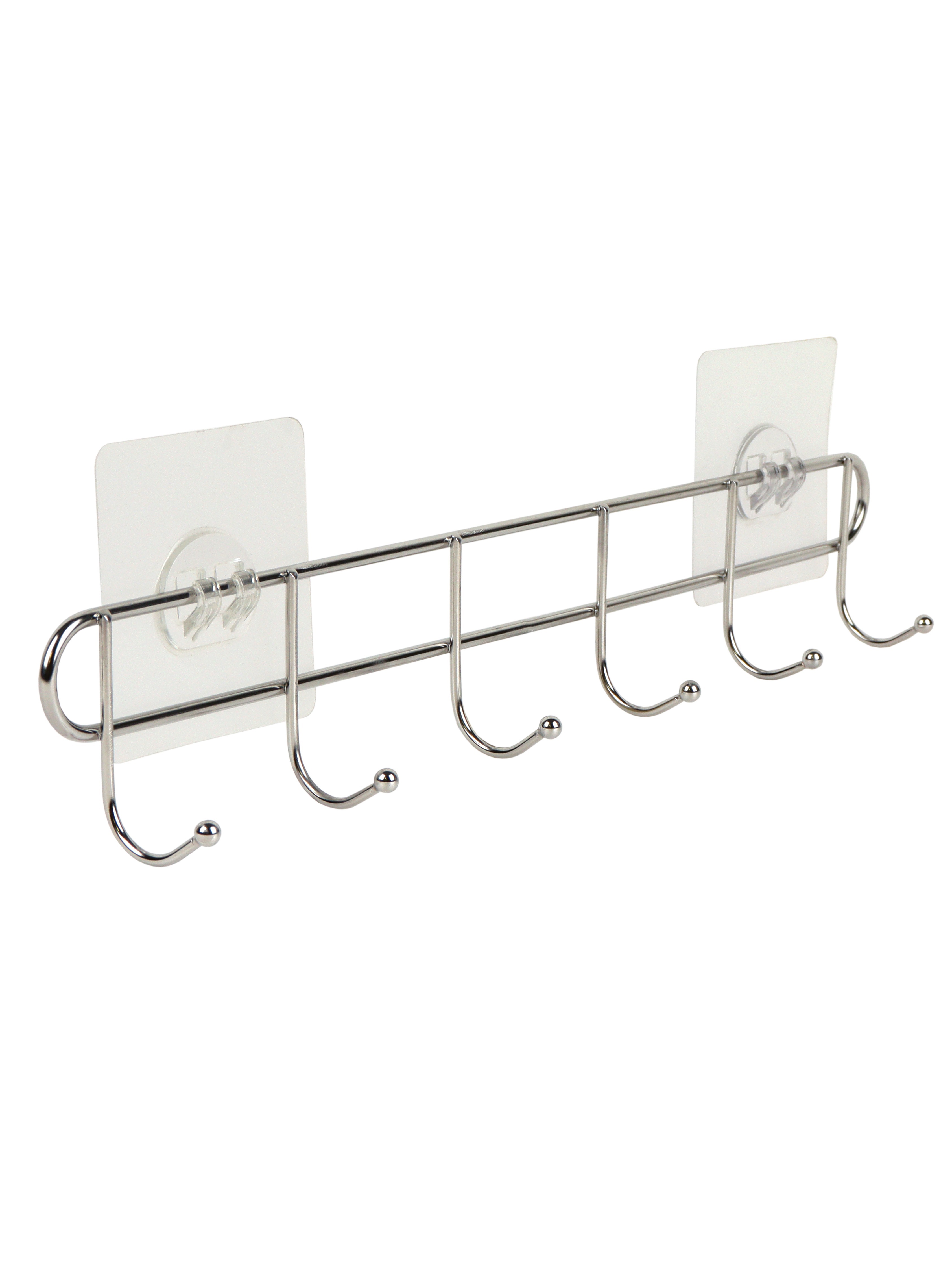 Изображение товара Планка с крючком на липе металл хром для ванной и дома