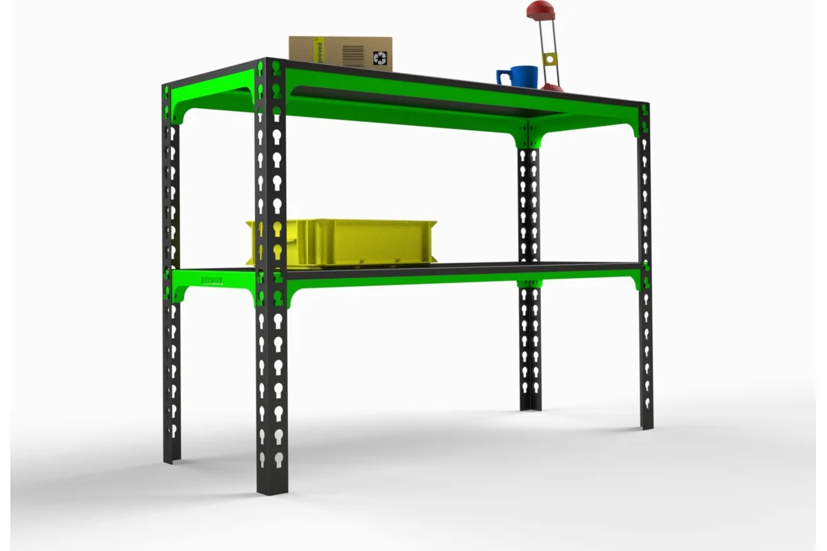 Изображение товара Металлический верстак Metalex SVPI951340, прочный и надежный для мастерских