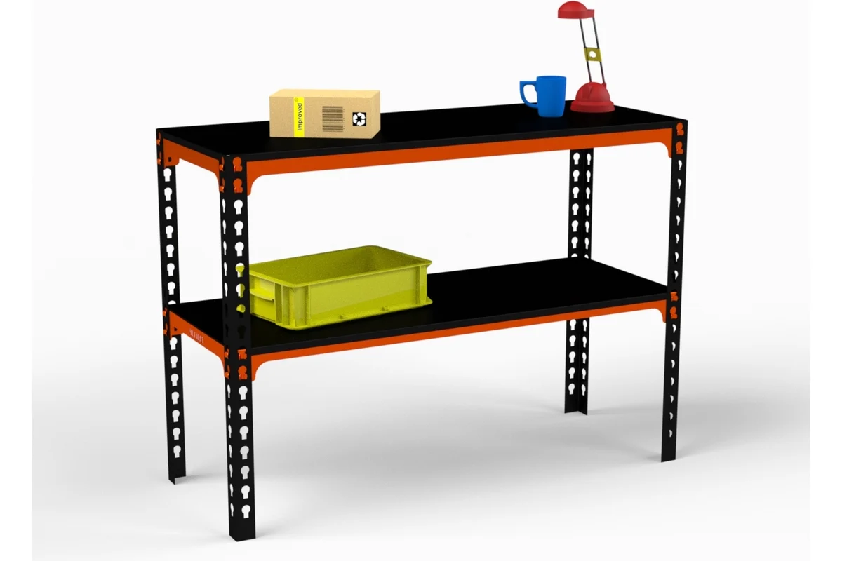 Изображение товара Стол металлический METALEX SVOPI951340, макс.нагрузка 260 кг