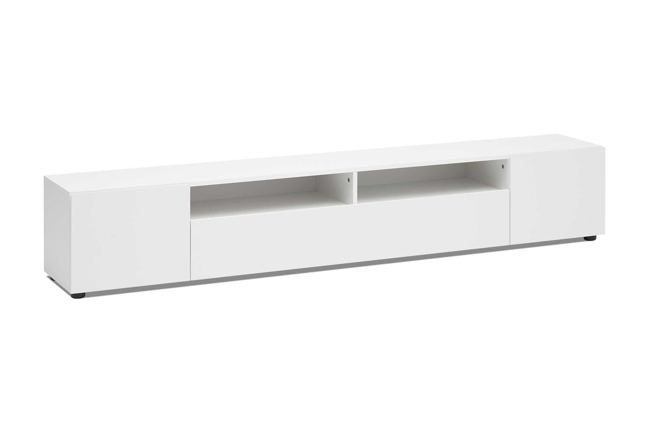 Изображение товара Тумба под телевизор Нонтон 08-101688 200.1x35.5x34.6 см ЛДСП цвет белый