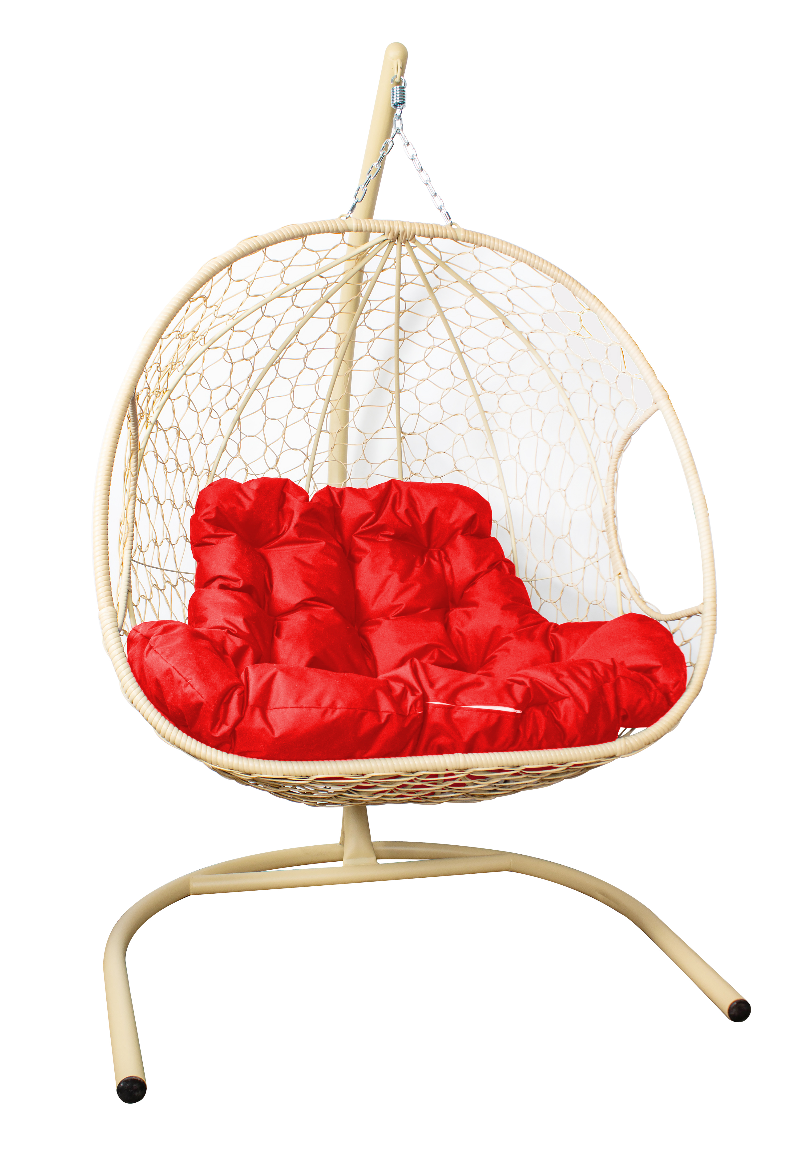 Изображение товара Подвесное кресло-кокон M-group 11450506 для двоих бежевый