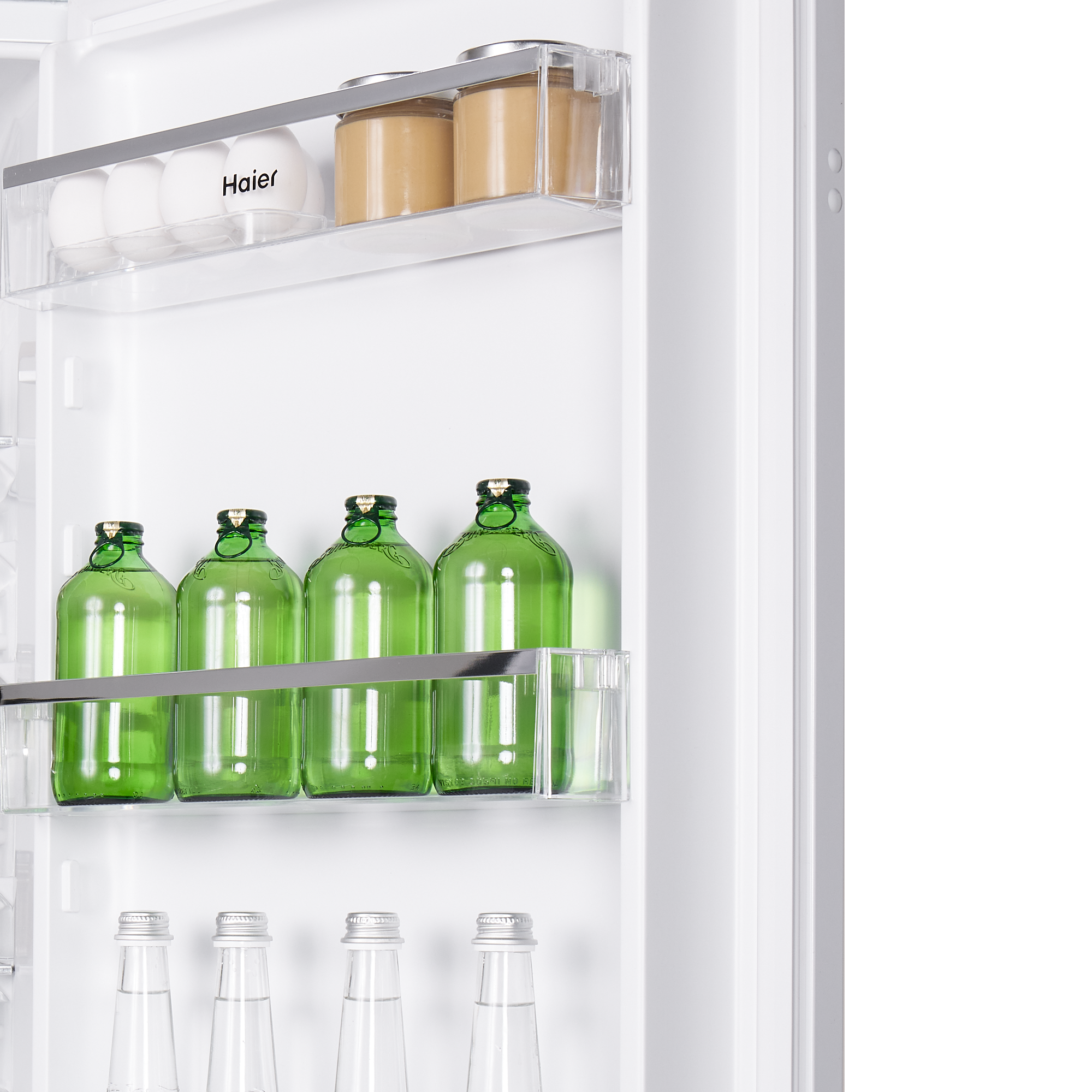 Холодильник двухкамерный Haier HRF229BIRU 180x53.5x54см 1 компрессор цвет белый - 12