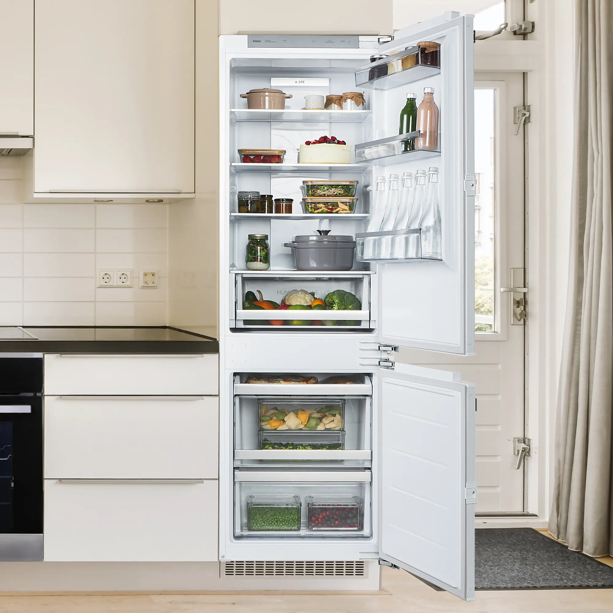 Холодильник двухкамерный Haier BCF3261WRU 55.8x177.2x54.5 см цвет белый - 14