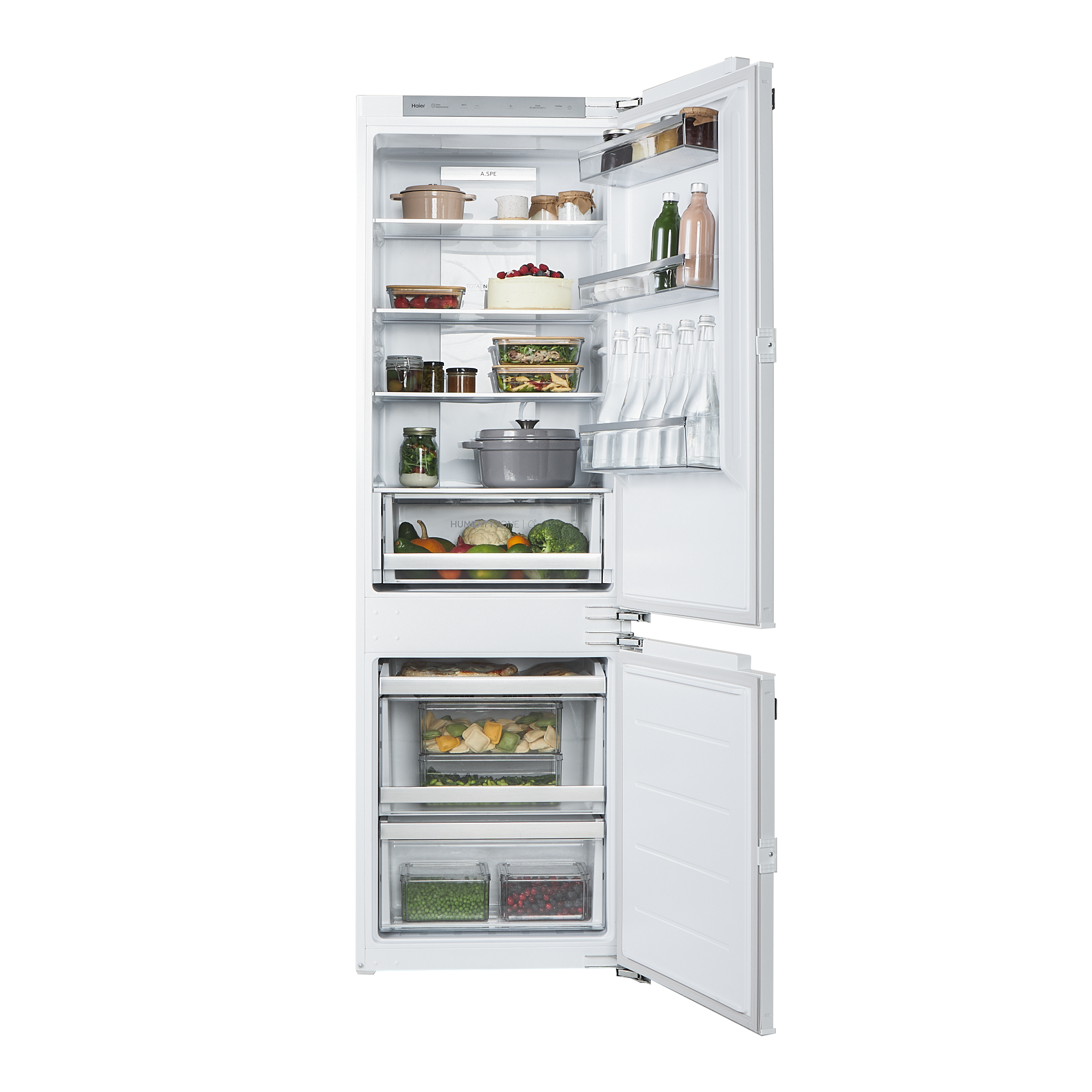 Холодильник двухкамерный Haier BCF3261WRU 55.8x177.2x54.5 см цвет белый - 17