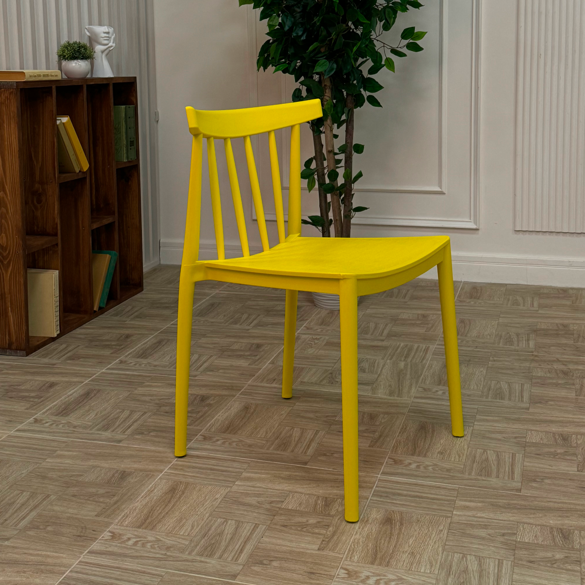 Изображение товара Стул Royal Family KAI жёлтый 50 см x 50 см x 77 см 4 шт