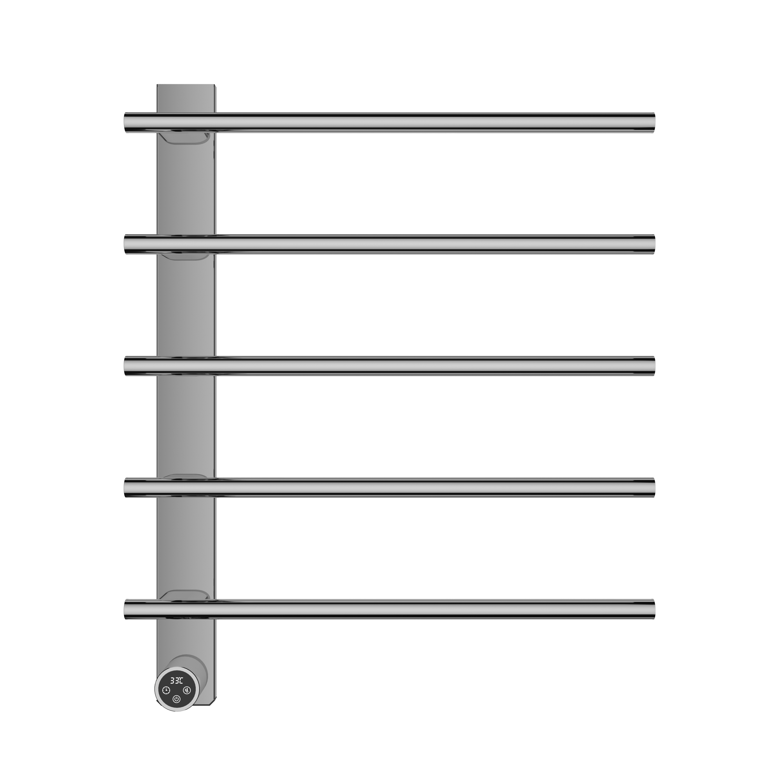 Изображение товара Электрический полотенцесушитель Wonzon & Woghand Nurnberg 60 Вт хром 520x627 мм