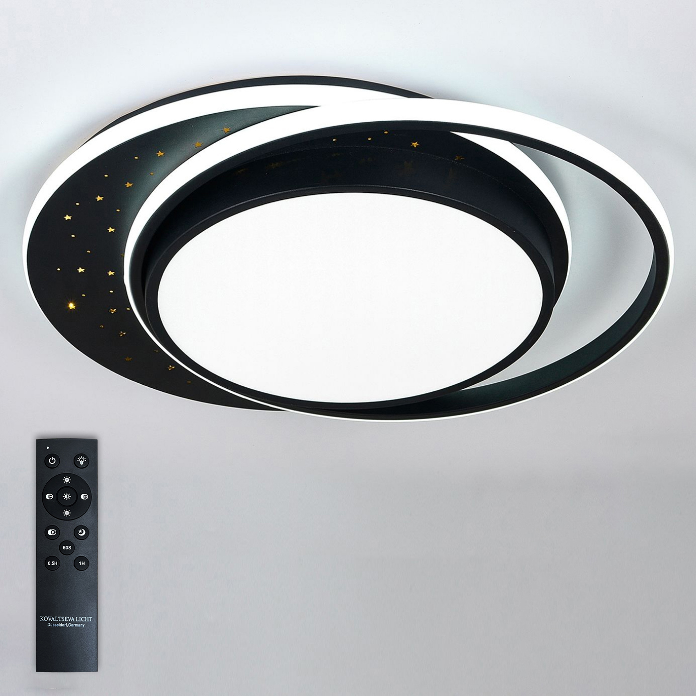 Изображение товара Современная светодиодная люстра потолочная NATALI KOVALTSEVA INNOVATION STYLE FUTURE 22 м²