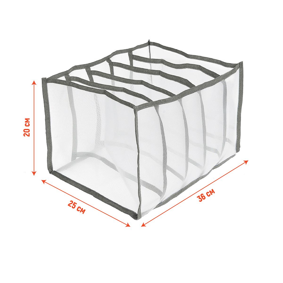 Изображение товара Органайзер Smart Storage 36x20x25 см нейлон серый для дома и офиса