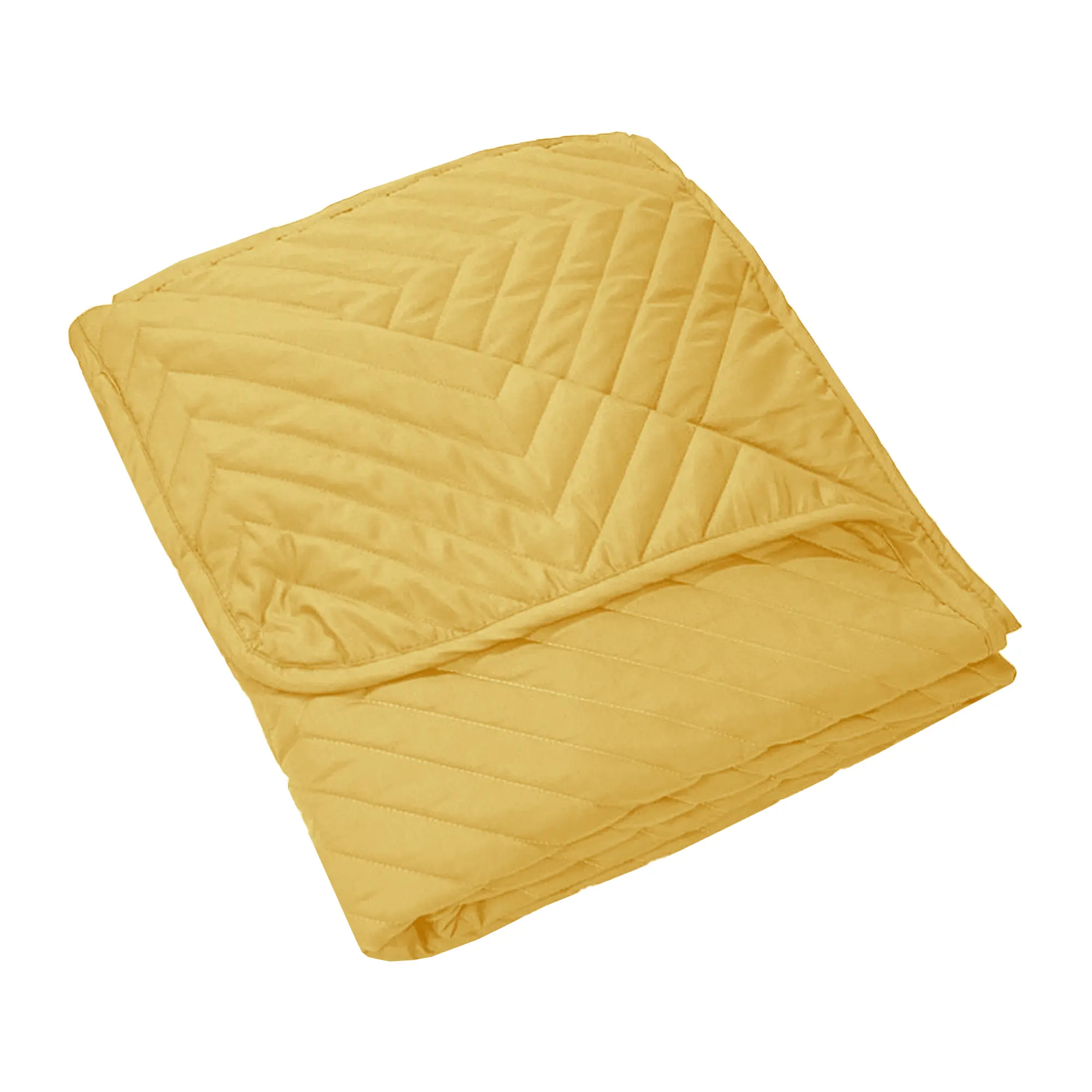 Покрывало Nicolosi 240x200 см микрофибра цвет желтые