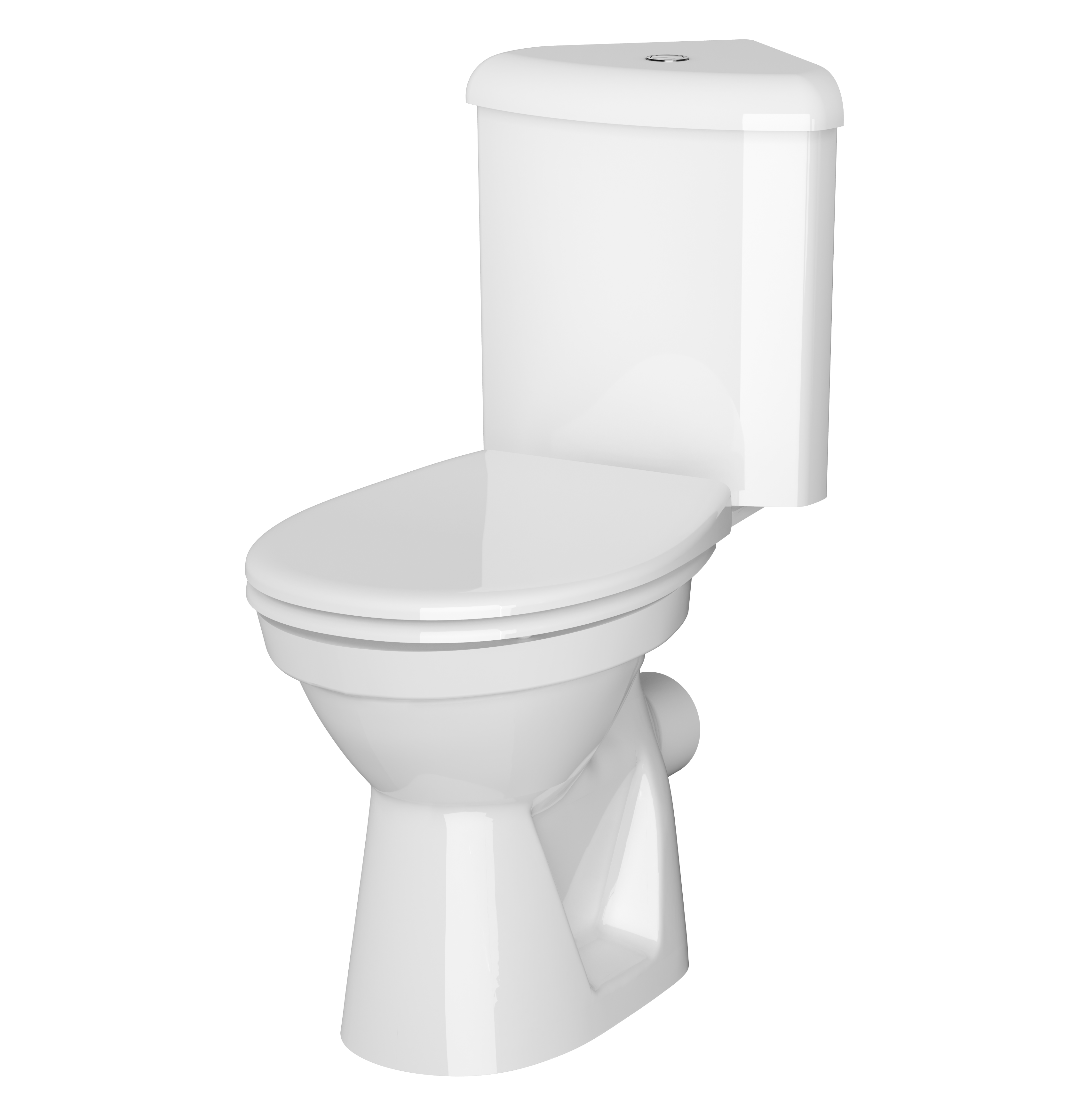 Изображение товара Унитаз-компакт Vitra угловой Normus горизонтальный выпуск двойной слив