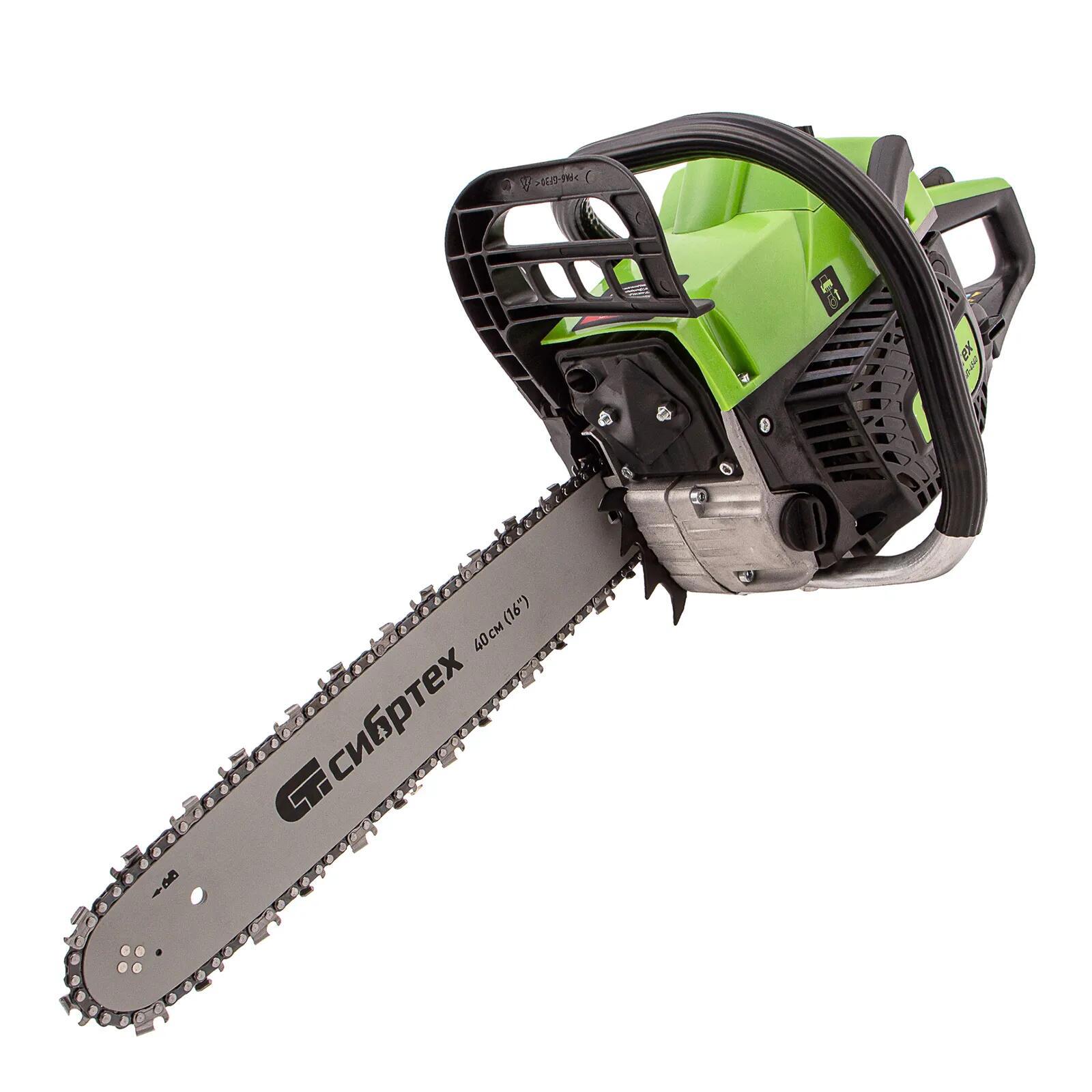 Изображение товара Бензопила Denzel 95208 2.8 л.с. шина 40 см