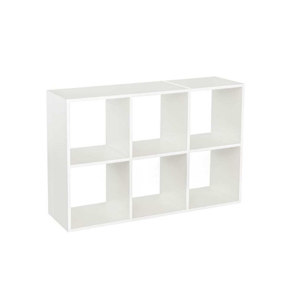 Изображение товара Стеллаж с секциями Easy kitchen СТ3.2 70.4x105x32 см белый ЛДСП