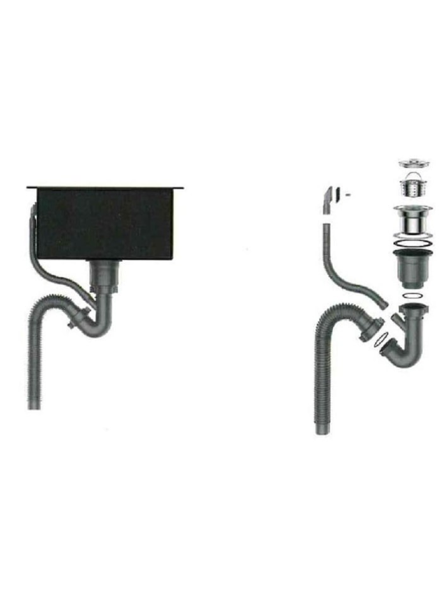 Изображение товара Мойка для кухни Gerhans K34545 40x45 см глубина чаши 18 см нержавеющая сталь цвет сатин