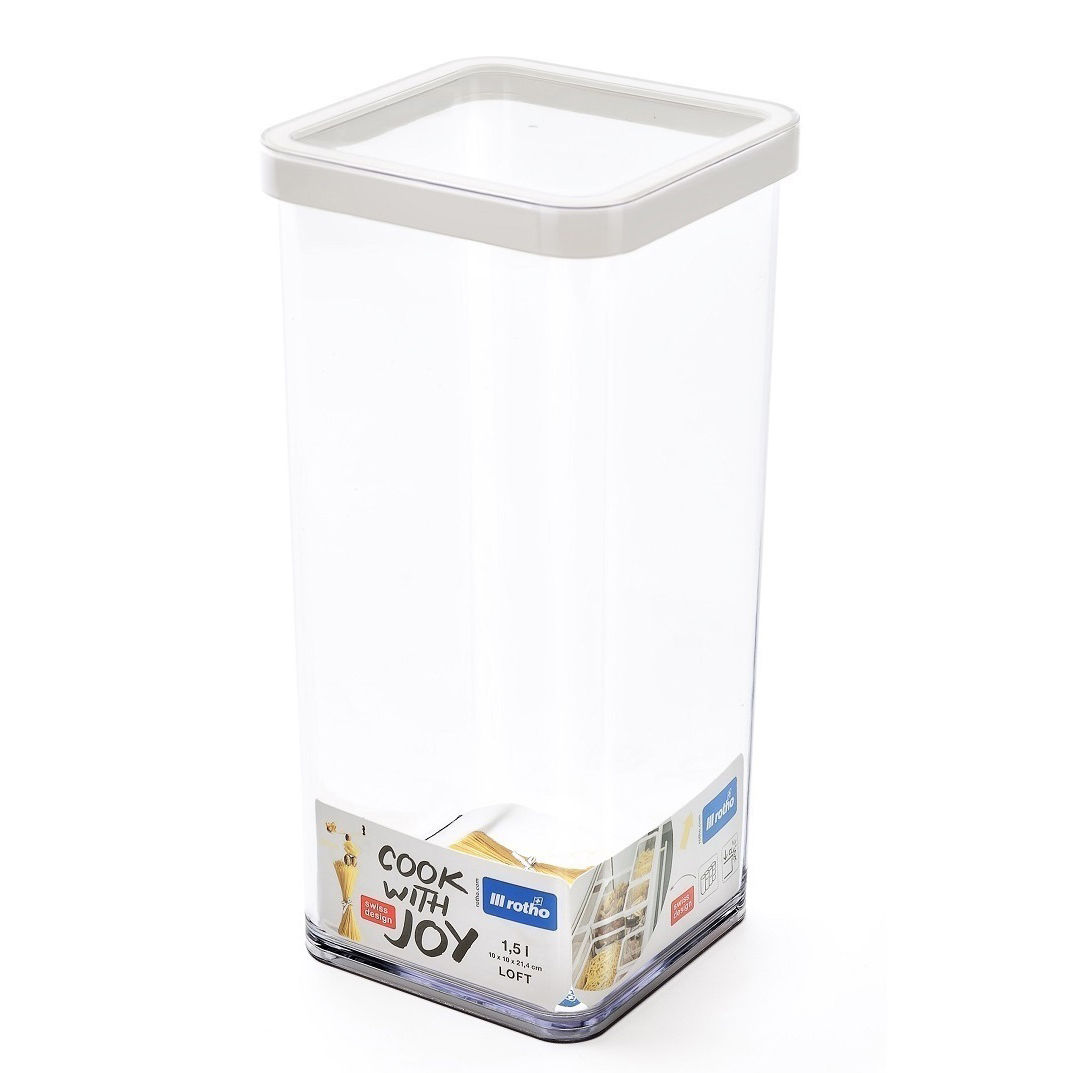Изображение товара Контейнер ROTHO Loft 1.5 л для хранения продуктов с герметичной крышкой