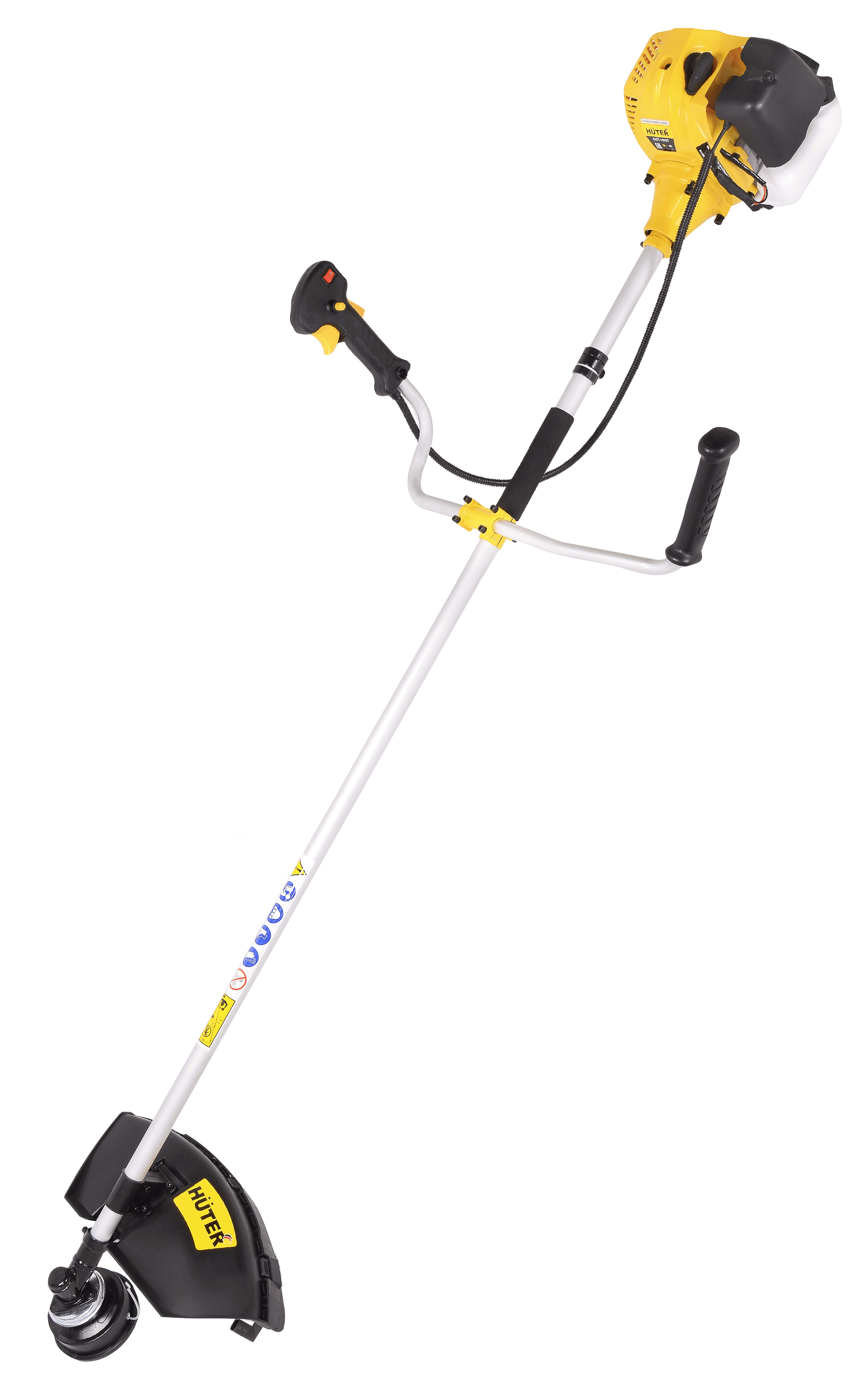 Изображение товара Бензиновый триммер Huter GGT-1300T 1.7 л.с для газона и зарослей