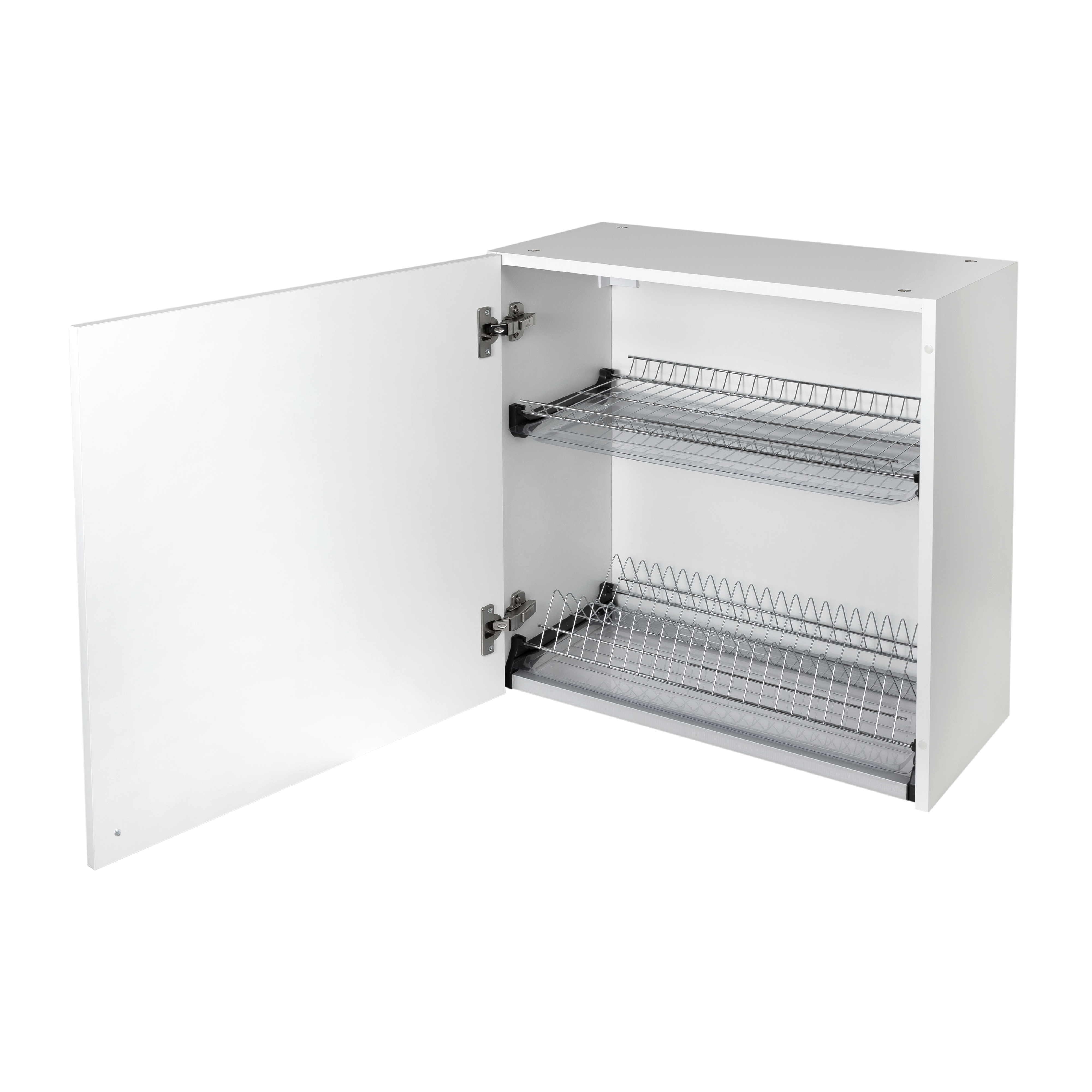 Изображение товара Навесной кухонный шкаф Solna Liva с посудосушилкой 60x60x31 см белый