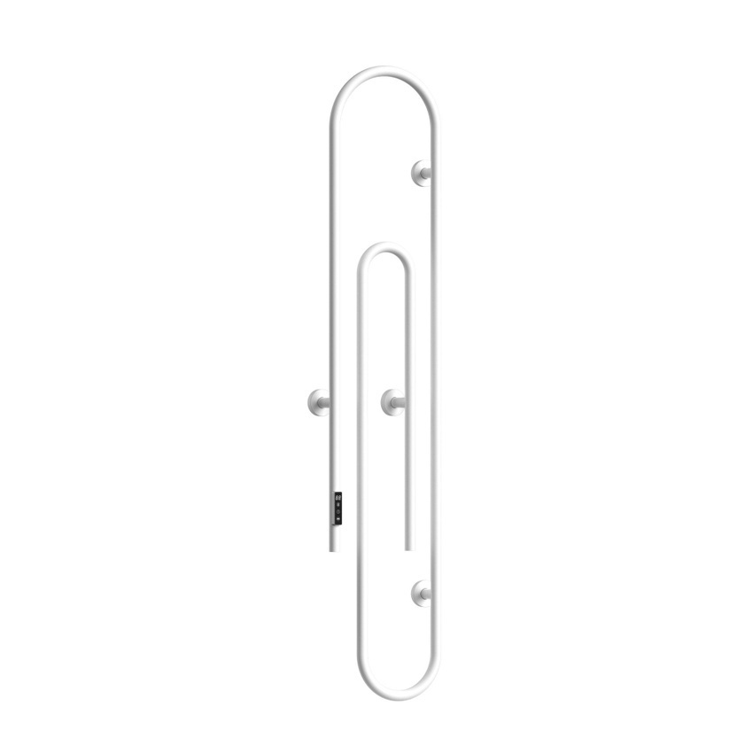 Изображение товара Электрический полотенцесушитель BAU Wall Clip White 150х30 100 Вт
