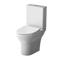 Изображение товара Компактный безободковый унитаз AM.PM Force C9F8600LMSC с двойным смывом и микролифтом