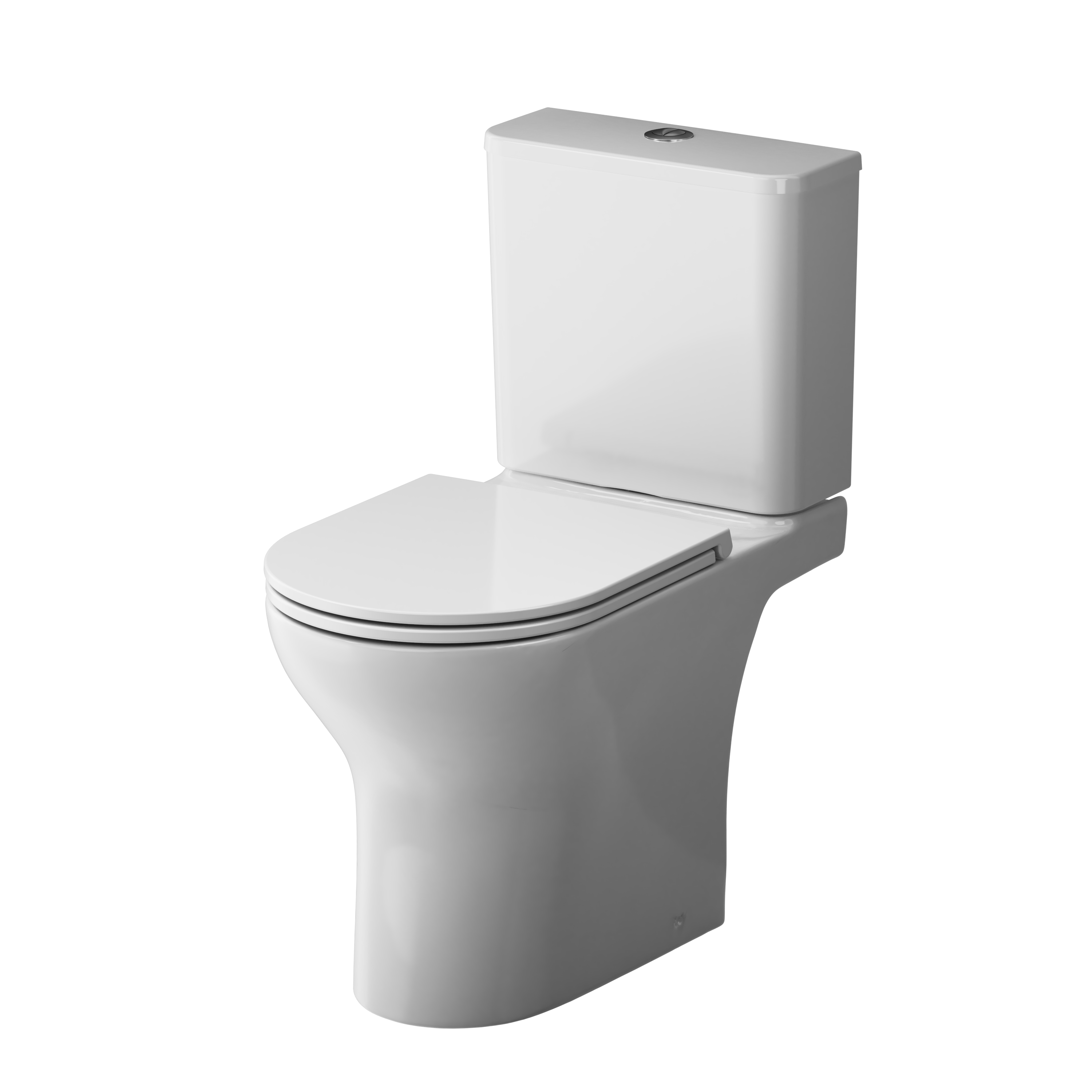 Изображение товара Унитаз-компакт AM.PM Fresh 2.0 Tornado C8B8900LMSC безободковый двойной смыв Германия