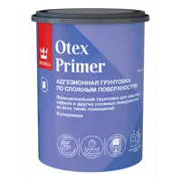Изображение товара Грунтовка Tikkurila Otex Primer A для влажных помещений, 0.9 л
