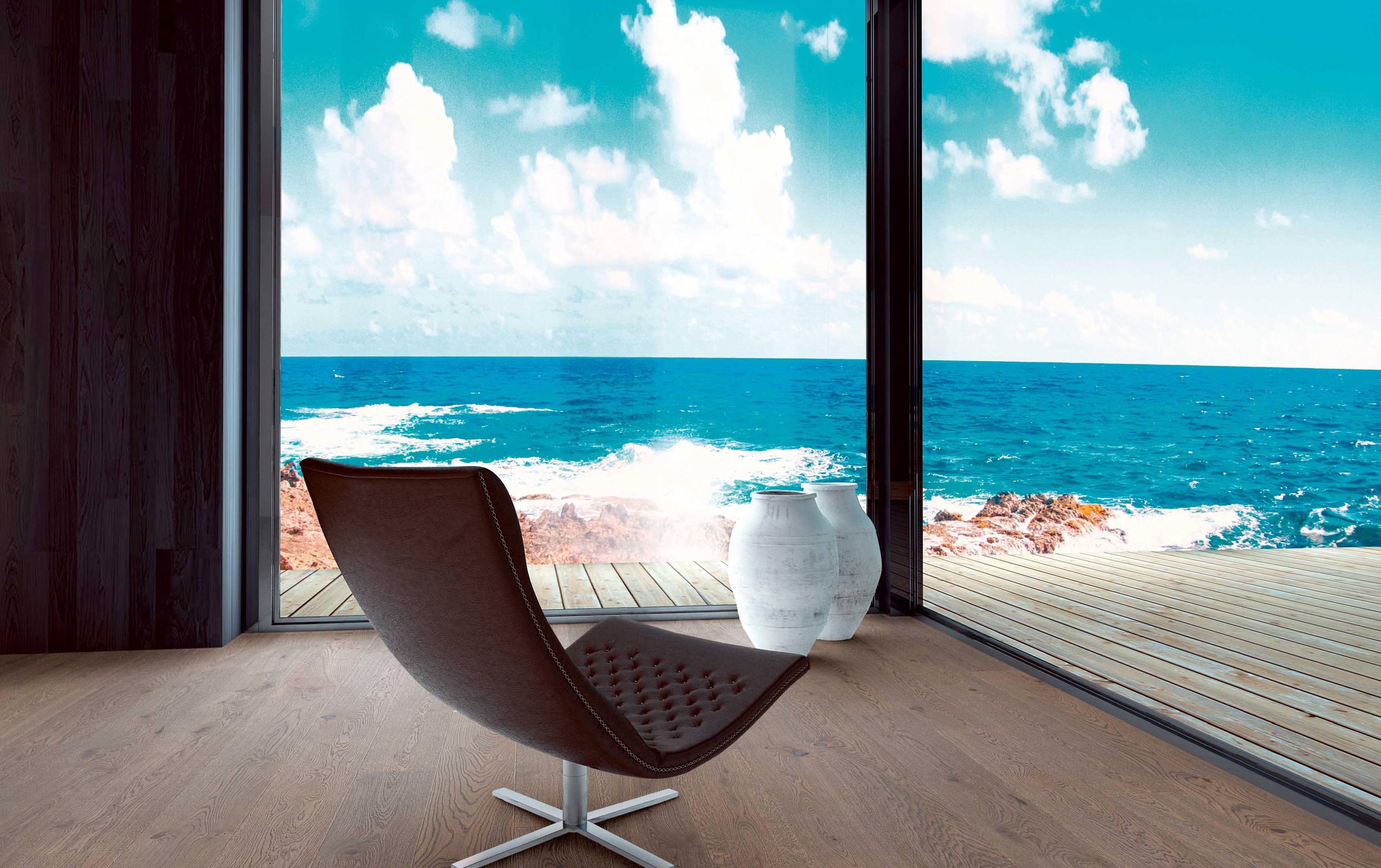 Изображение товара Паркетная доска Scheucher однополосная Дуб Рустик Дарк Коарсе толщина 11 мм 2.016 м², цена за упаковку