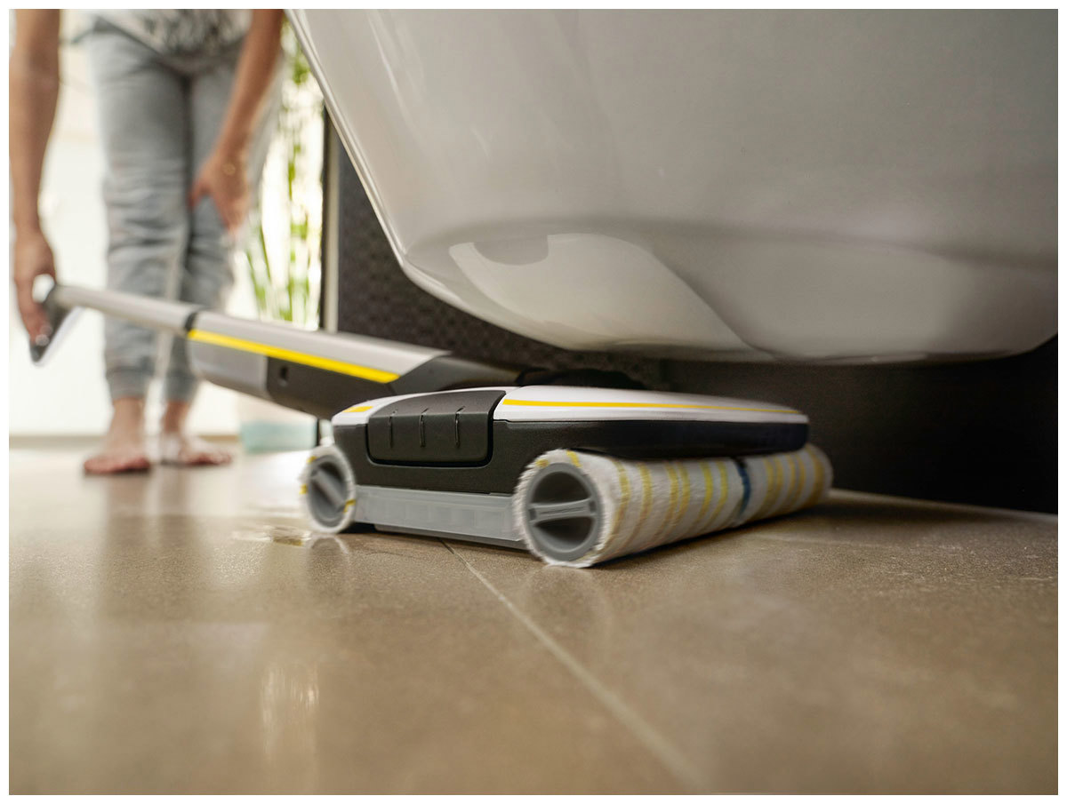 Изображение товара Электрошвабра Karcher FC 7 Cordless Белая для влажной и сухой уборки