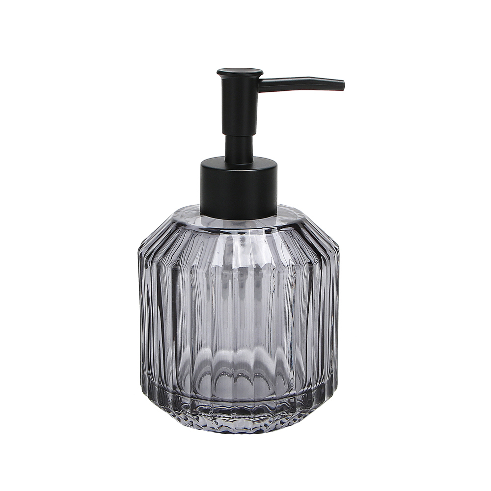 Изображение товара Дозатор для мыла шерон стекло черный