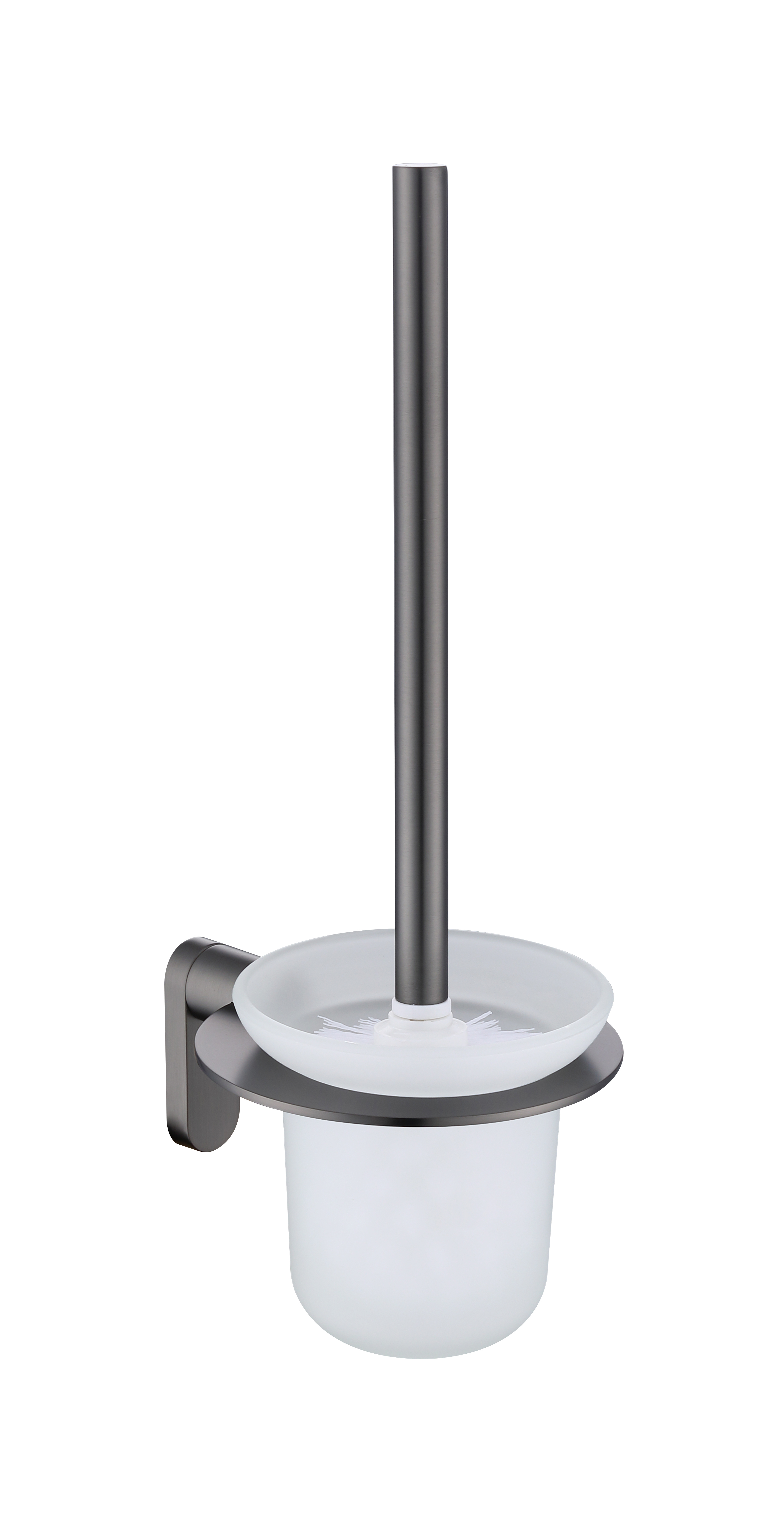 Изображение товара Настенный ершик для унитаза RAGLO ГРАФИТ R300.10.09 с двумя насадками