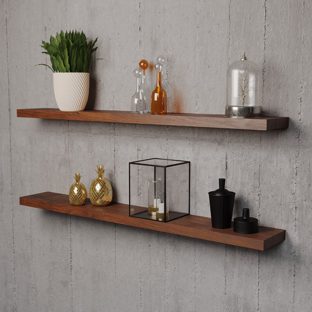 Изображение товара Полка Easy kitchen 70x10 см ЛДСП цвет венге