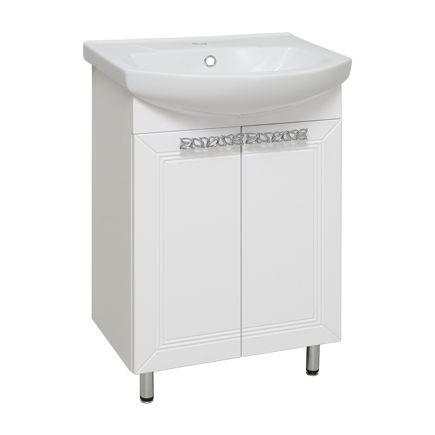 Изображение товара Тумба под раковину Runo Монро 55 под умывальник Элеганс 55