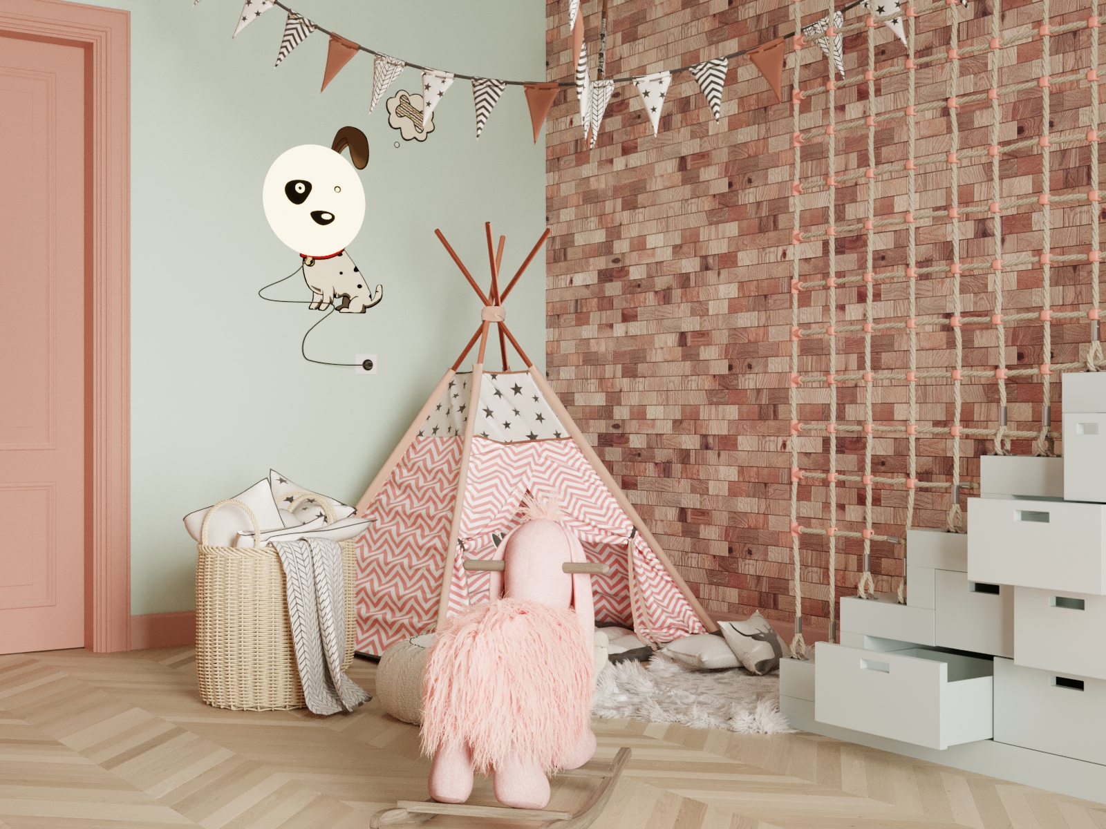 Изображение товара Панель-мозаика Gluten lignum Кварт бежевый 300x300x4мм 0.09м² 22шт ячейка 50x100мм