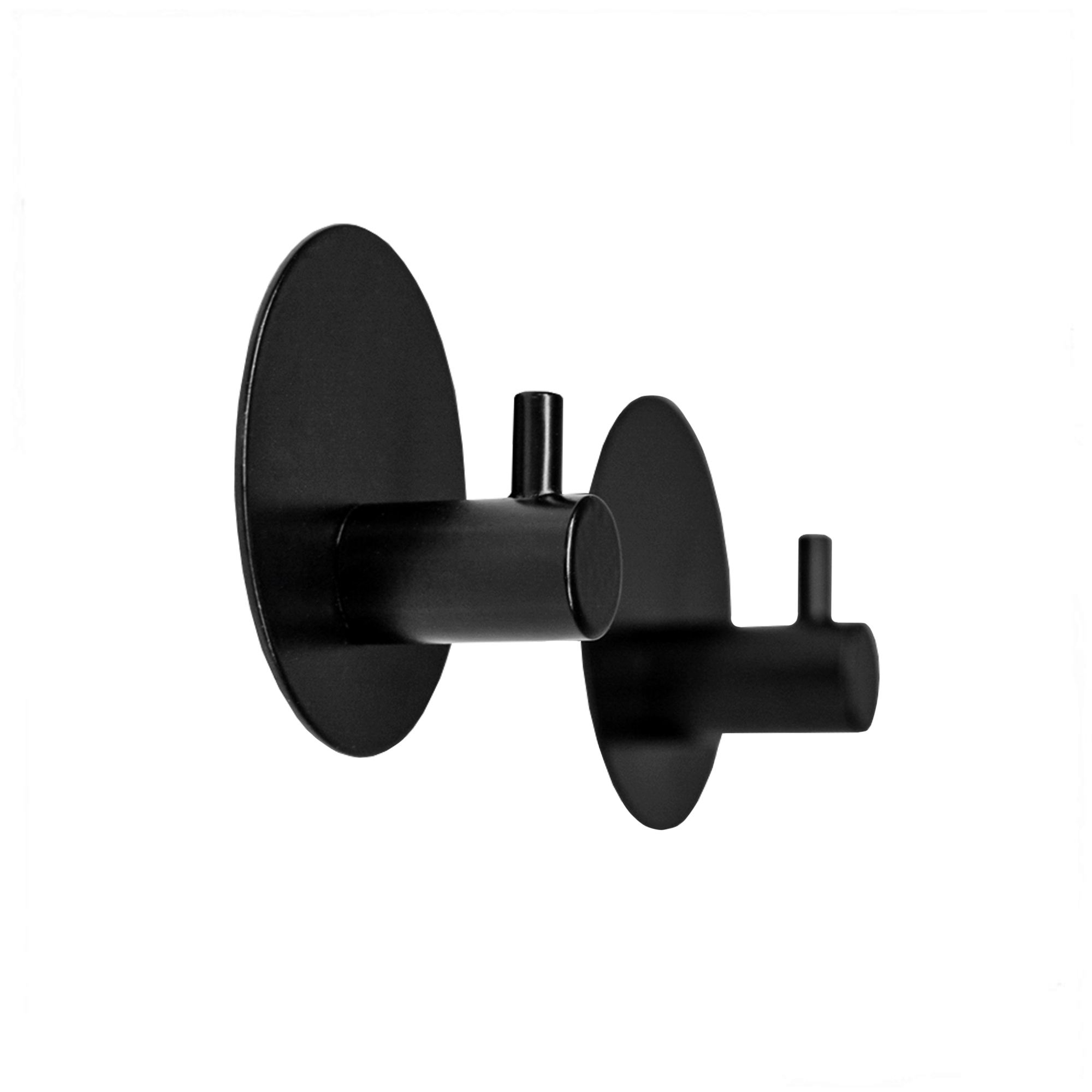 Изображение товара Крючок самоклеящийся Bath Plus KM022 черный 2 шт.