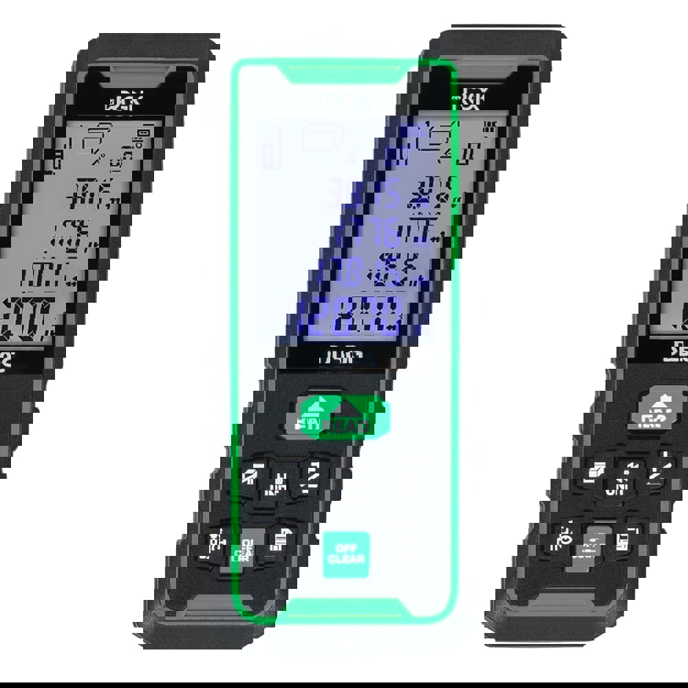 Изображение товара Лазерный дальномер RGK DL50G до 50 м с угломером