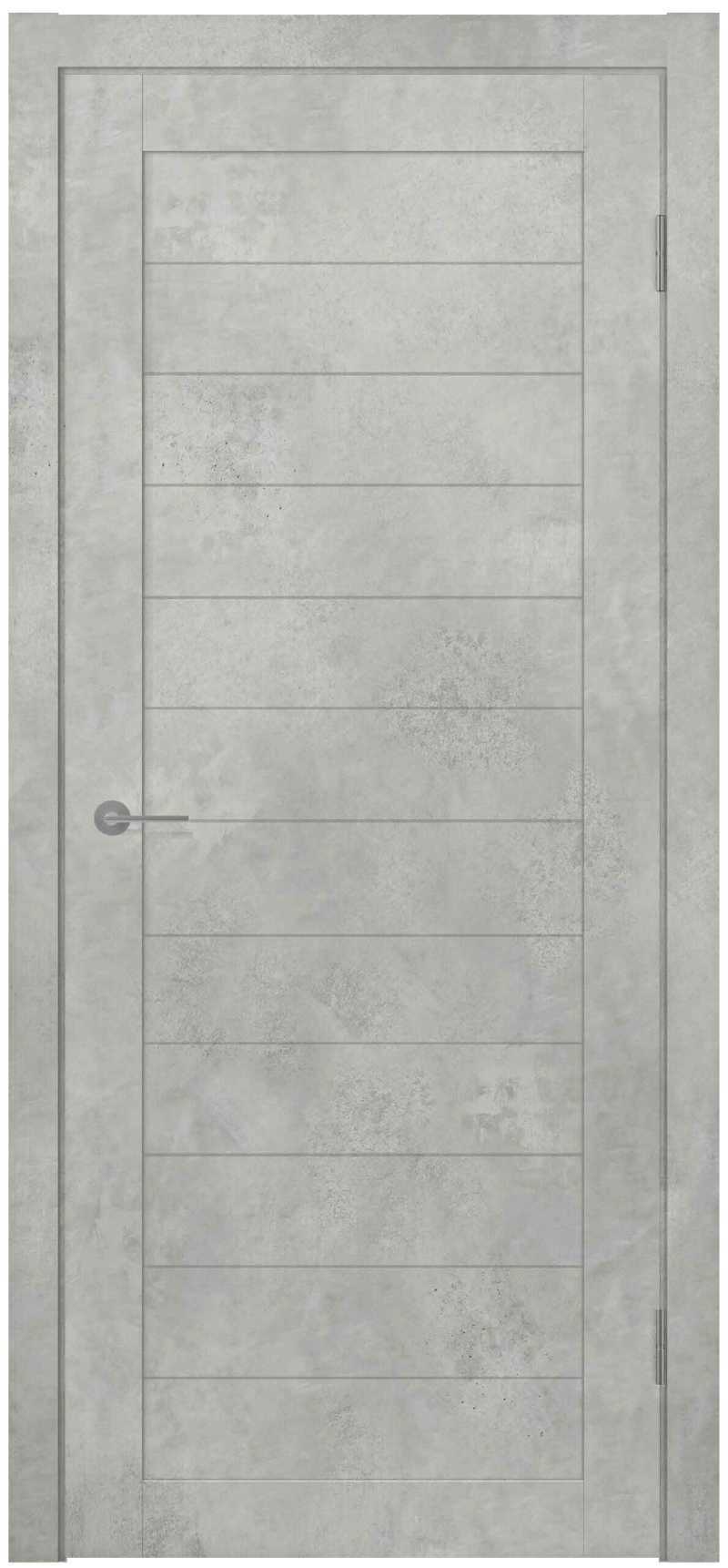 Изображение товара Дверь межкомнатная Unidoors Геометрия 21 ПГ глухая 90х200см ПВХ цвет бетон светлый лайт без замка и петель в комплекте Изображение товара Дверь межкомнатная Unidoors Геометрия 21 ПГ глухая 90х200см ПВХ цвет бетон светлый лайт без замка и петель в комплекте