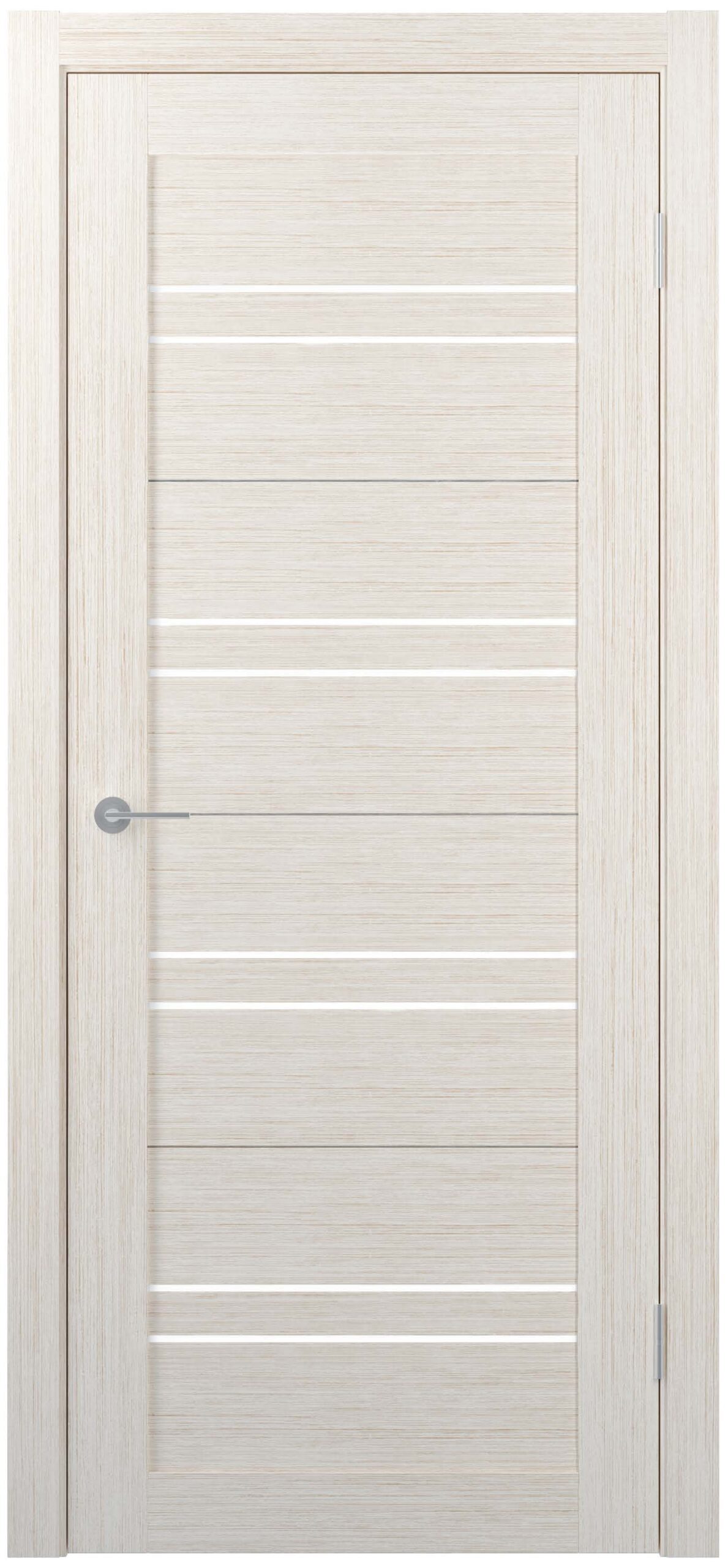 Изображение товара UNIDOORS Геометрия 28 ПО — стекло, Белый матовый цвета Бьянко, 60x200 см