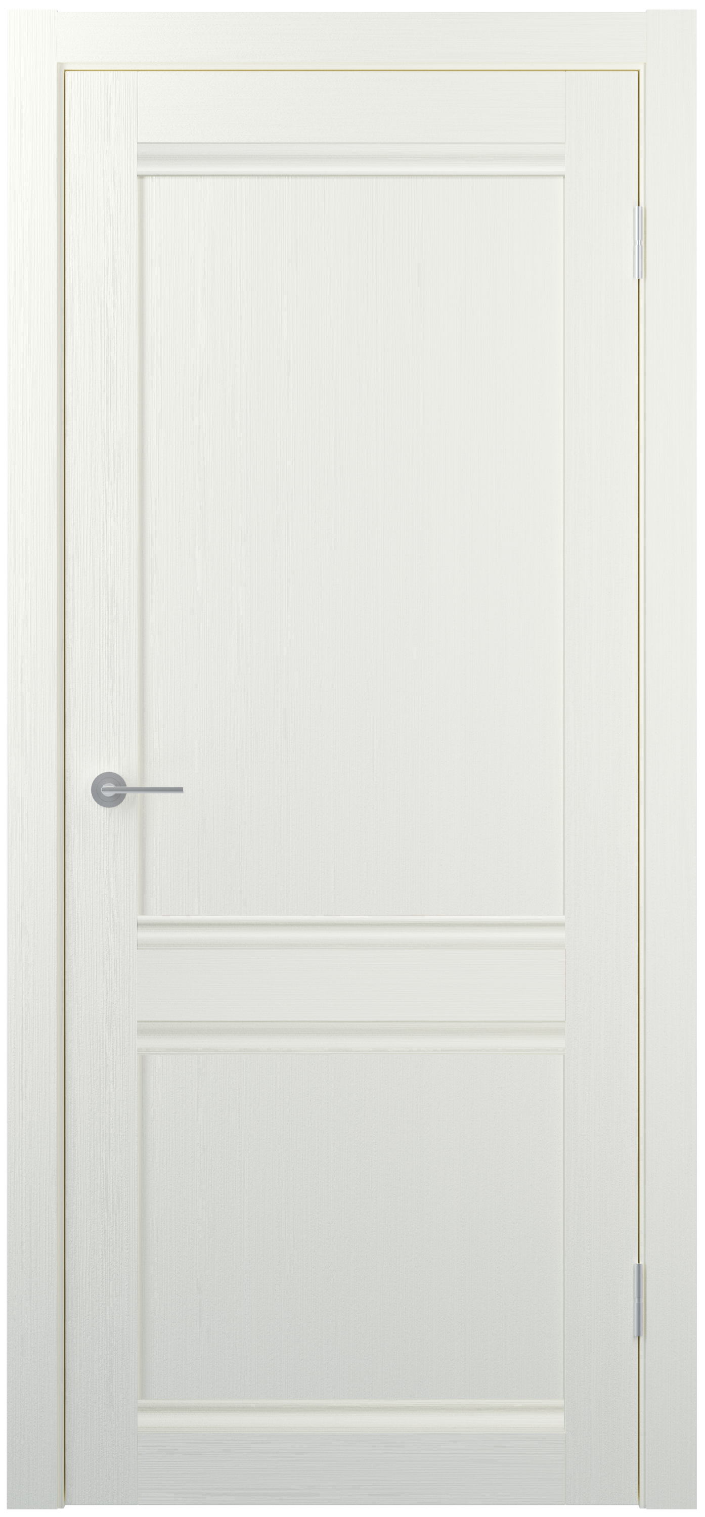 Изображение товара Дверь межкомнатная Unidoors Классик 2 ПГ глухая 80х200см полипропилен цвет белый без замка и петель в комплекте