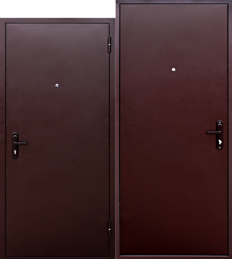 Изображение товара Входная дверь Прораб Стройгост правая 205x86см цвет медный антик/медный антик