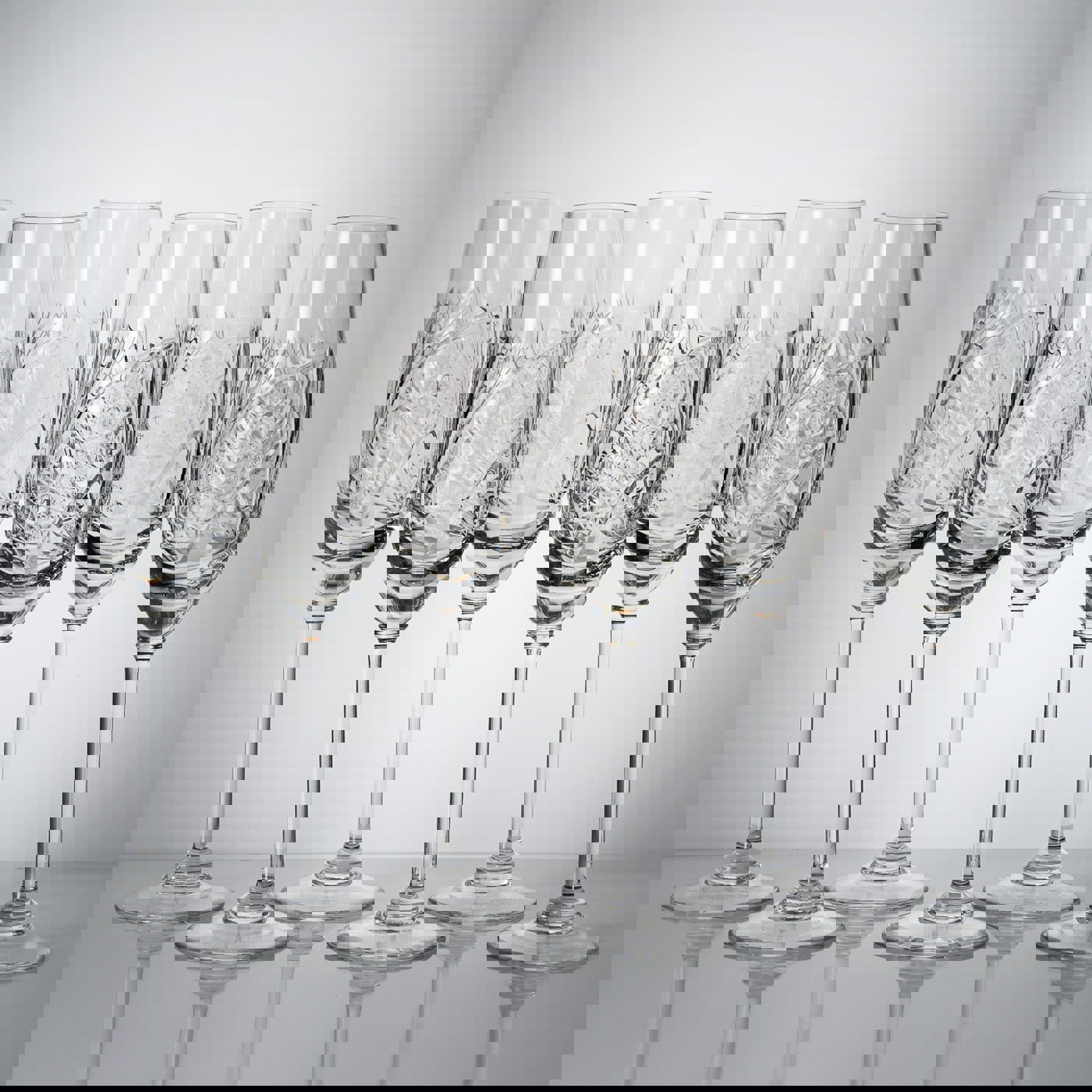 Изображение товара Набор хрустальных бокалов для шампанского 160 мл 6 шт НЕМАН