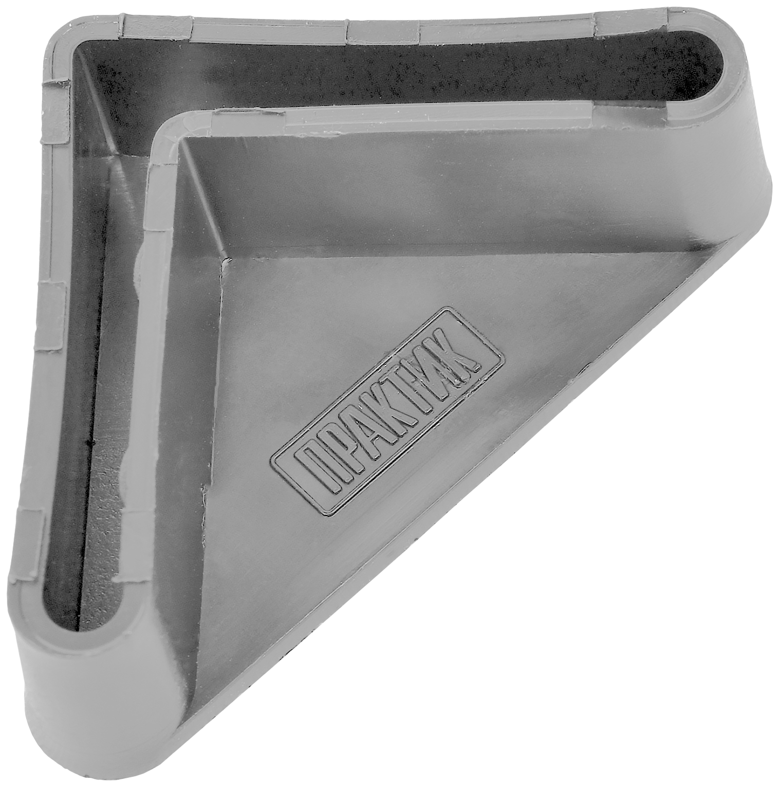 Изображение товара Пластиковый подпятник для стеллажа серый 4 шт для защиты пола